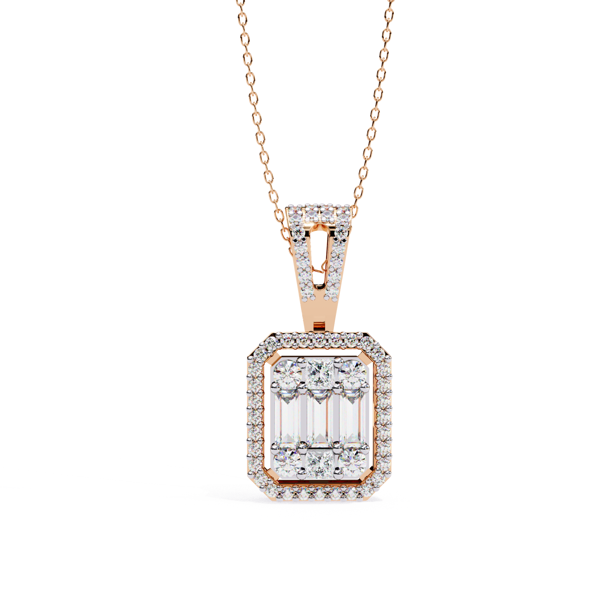 Versatile Simplicity Diamond Pendant