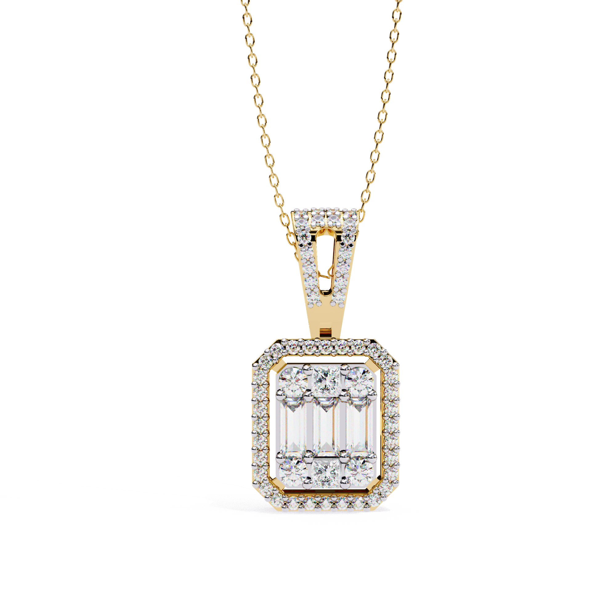 Versatile Simplicity Diamond Pendant