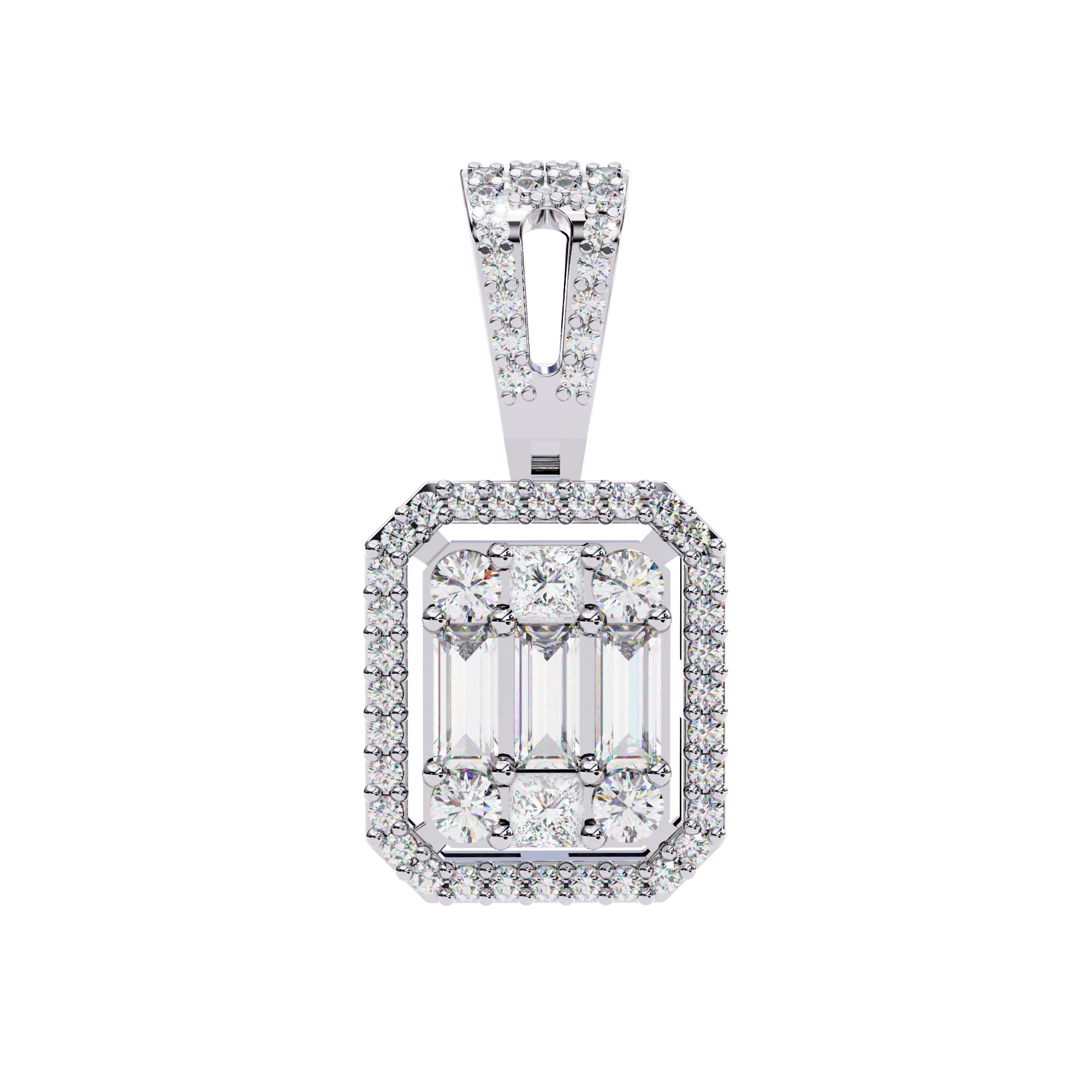 Versatile Simplicity Diamond Pendant