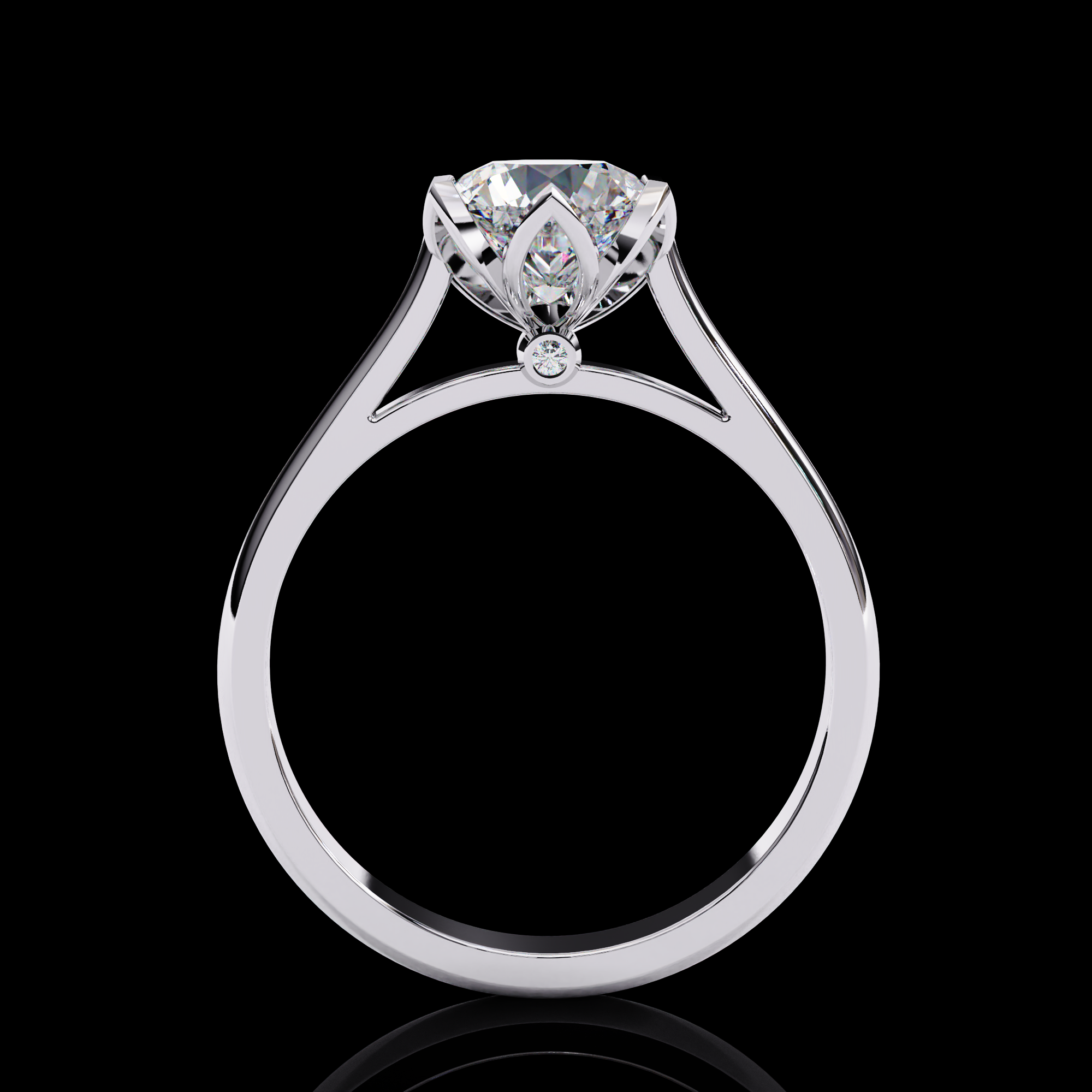 Royal Solitaire Diamond Ring