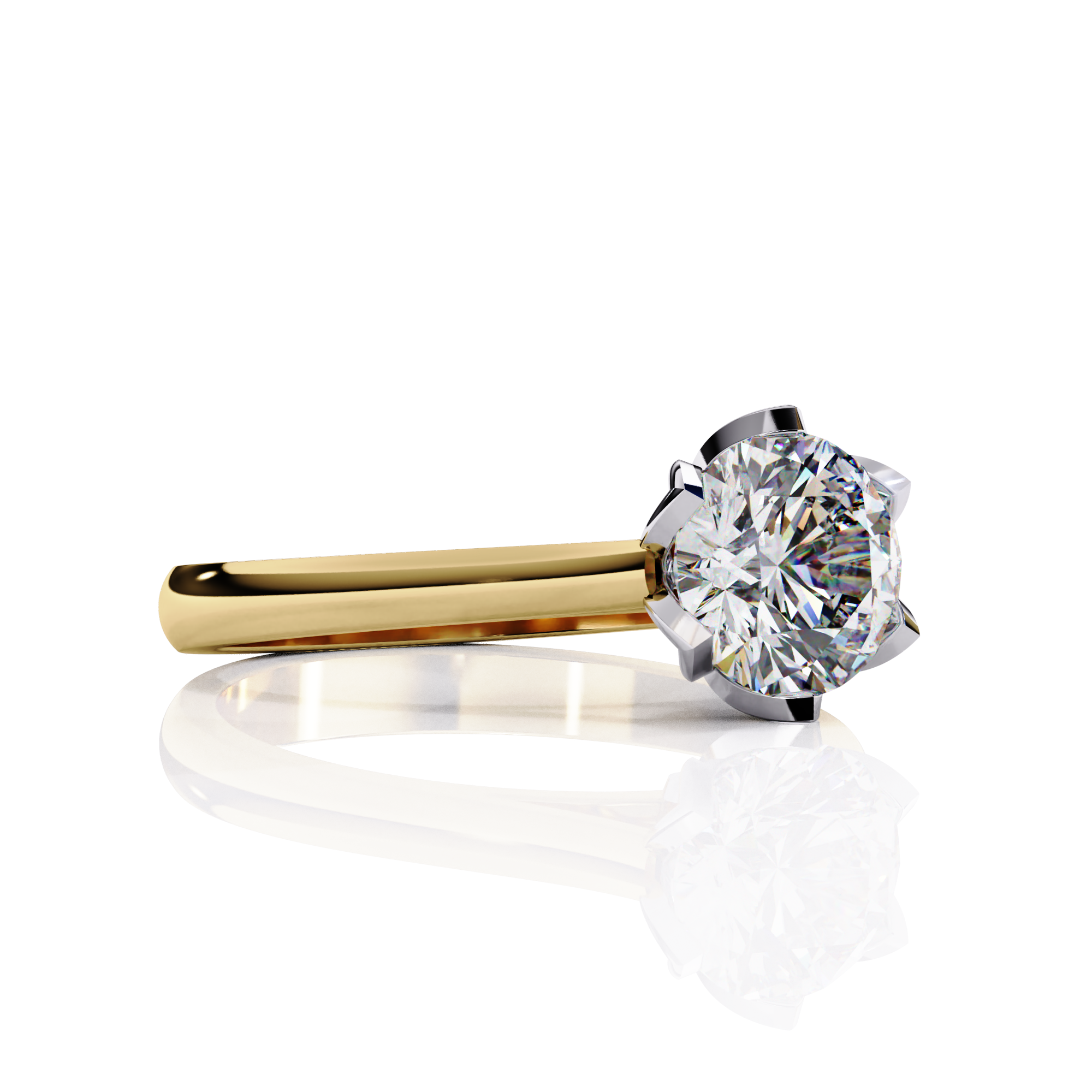 Royal Solitaire Diamond Ring