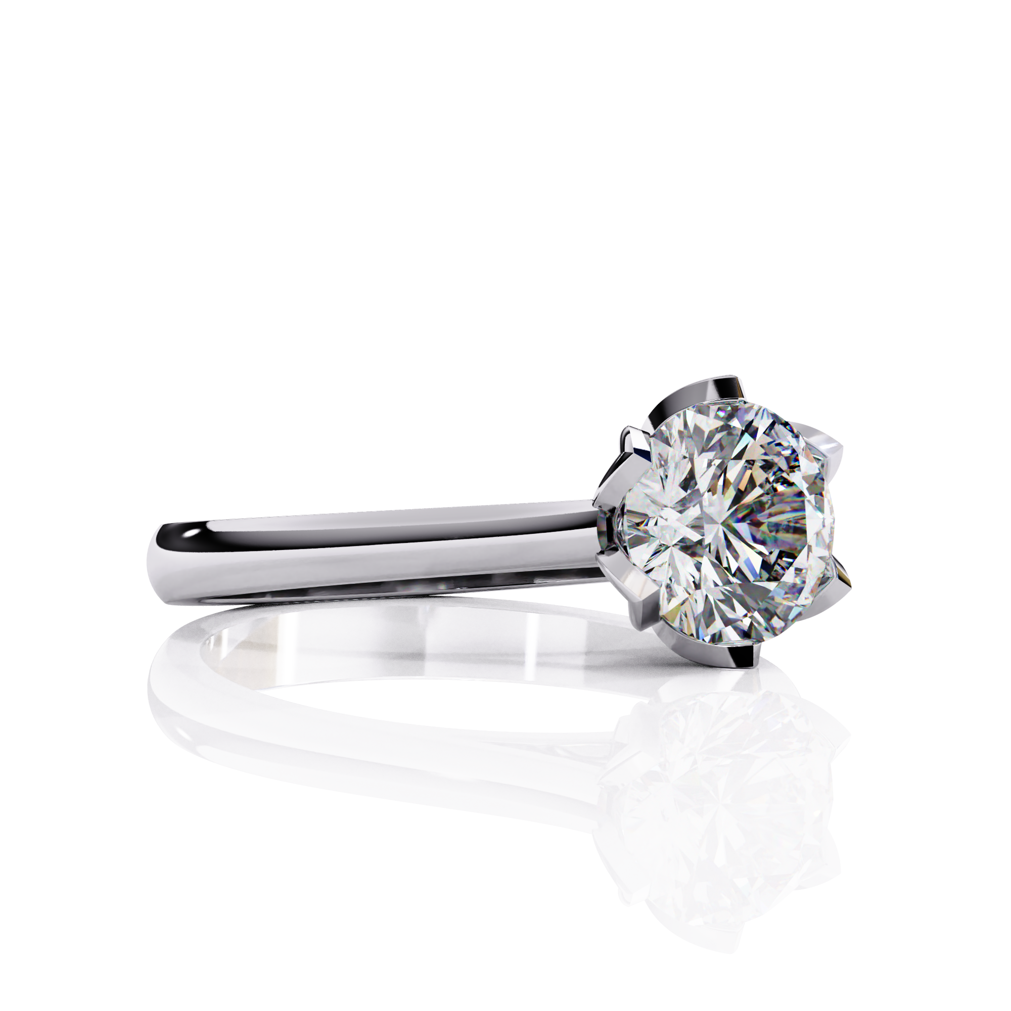 Royal Solitaire Diamond Ring