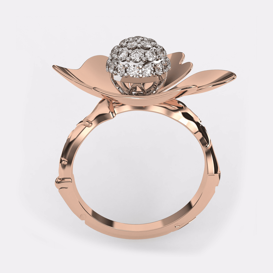 The Floral Diamond Ring