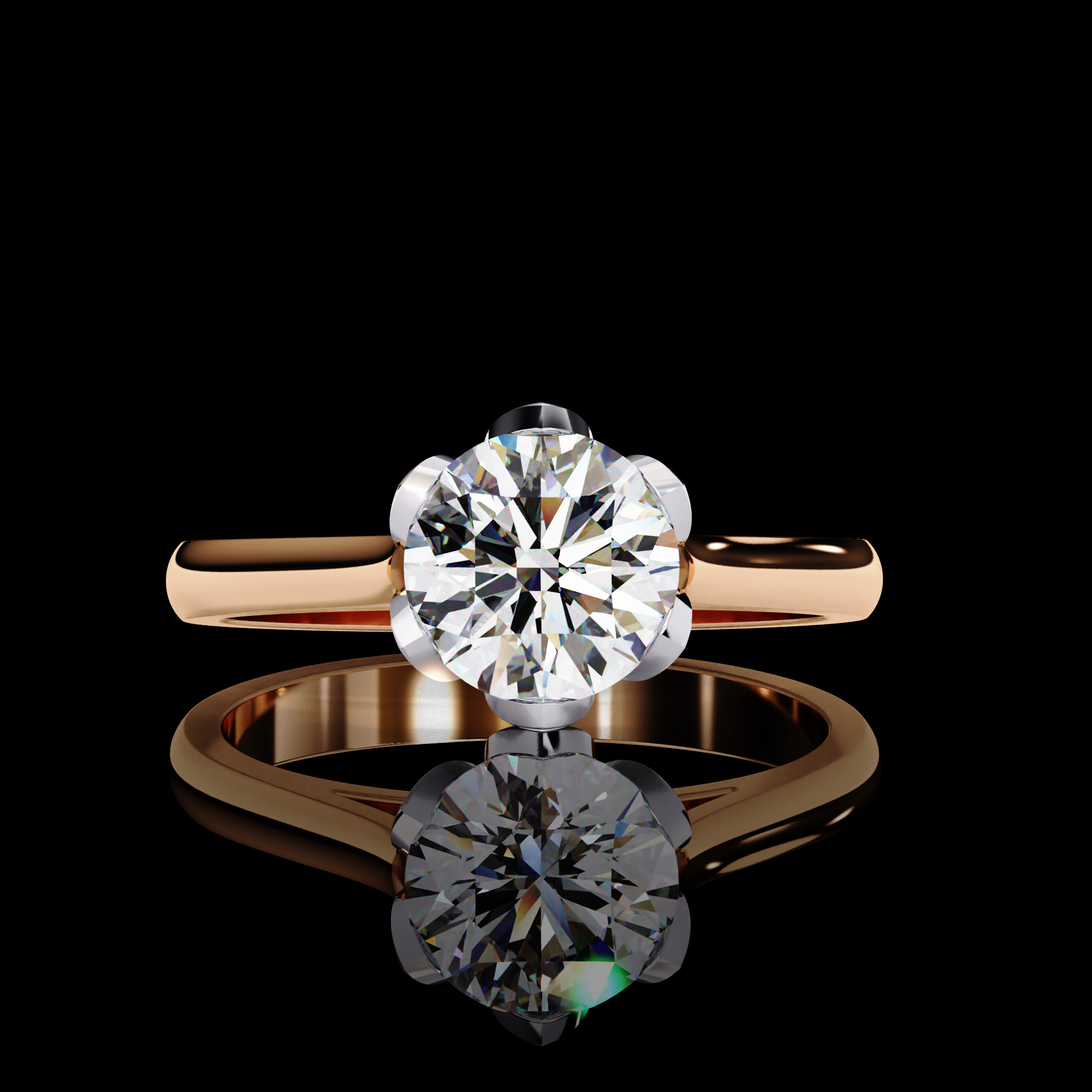 Royal Solitaire Diamond Ring