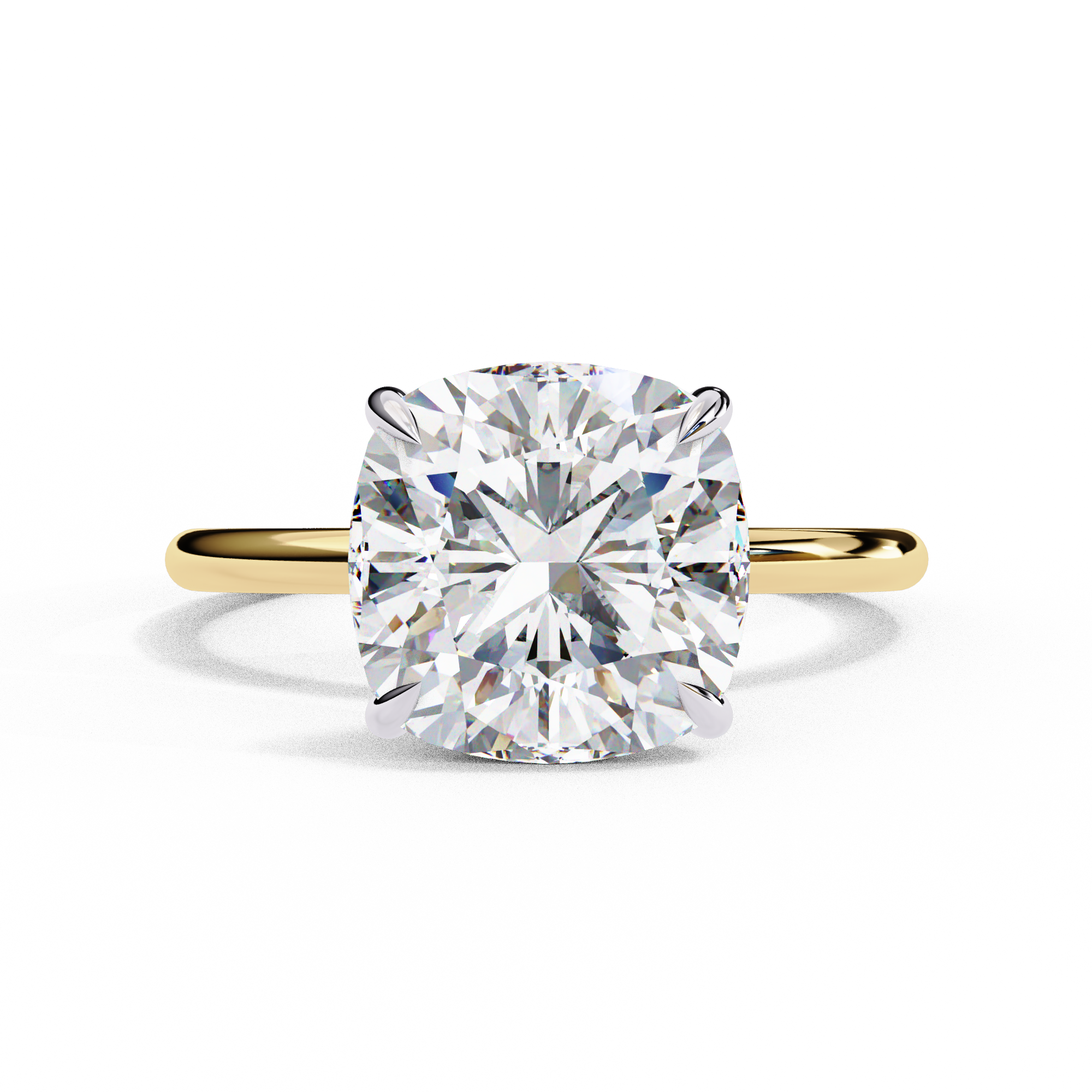 Enchanted Beauty Cushion Diamond Ring