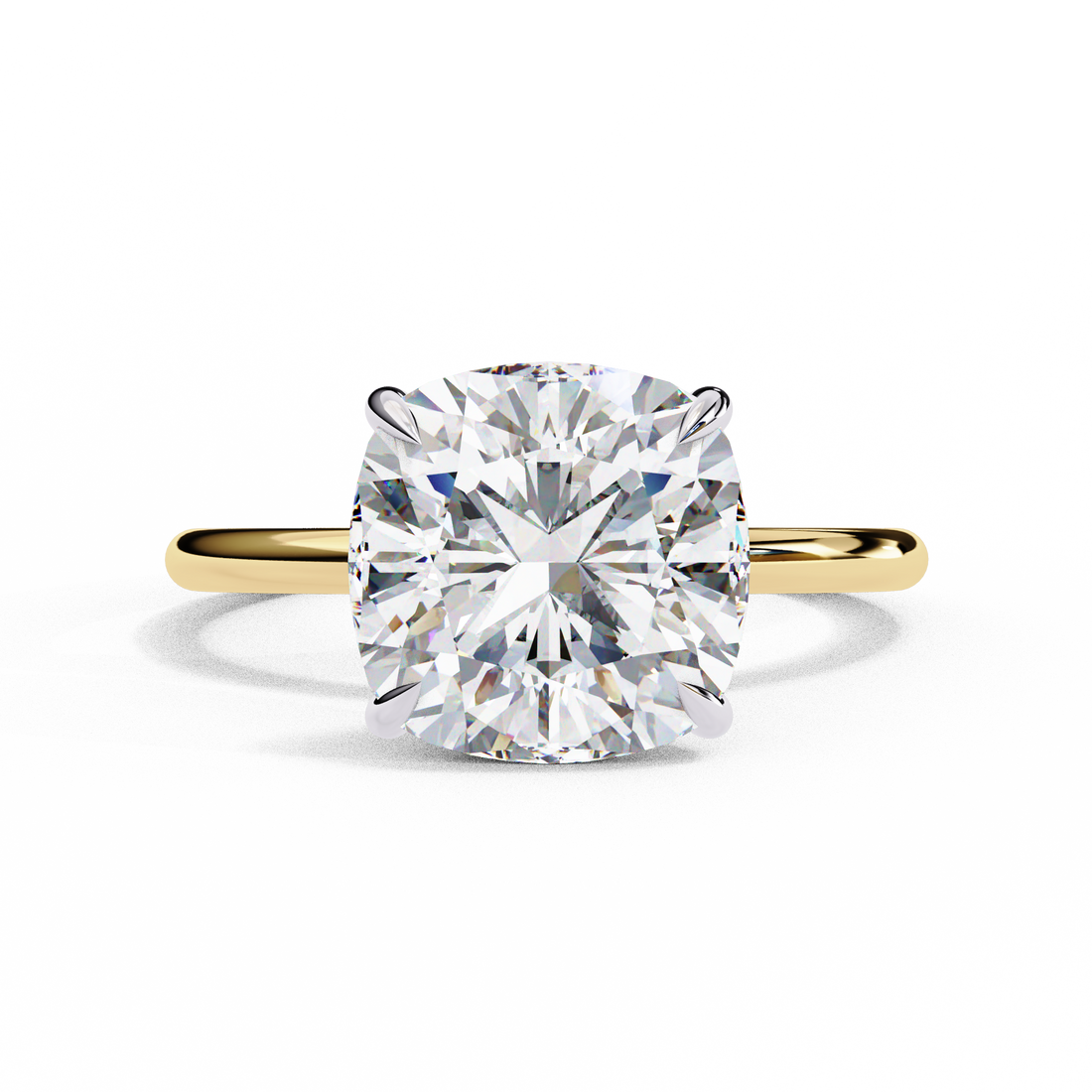 Enchanted Beauty Cushion Diamond Ring