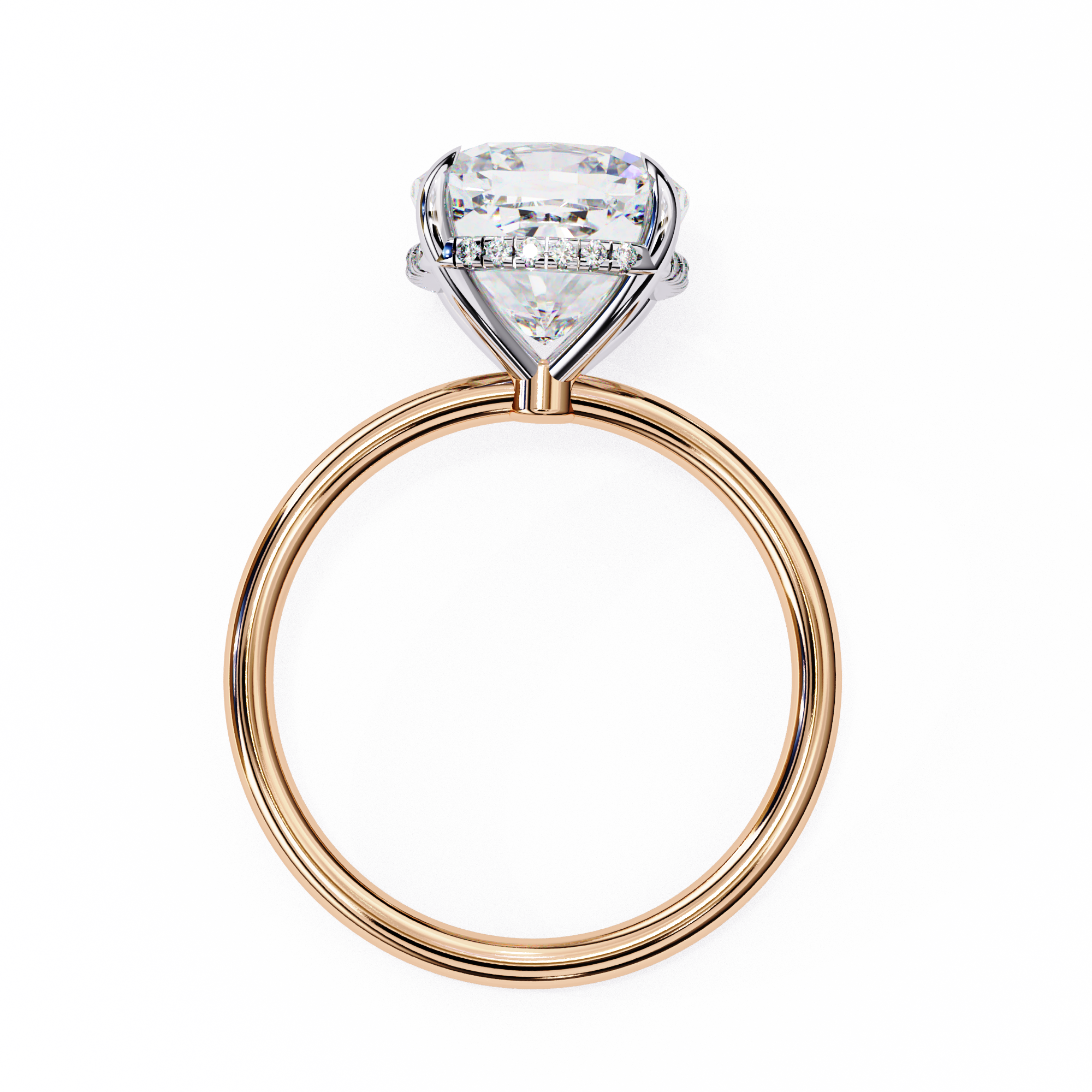 Enchanted Beauty Cushion Diamond Ring