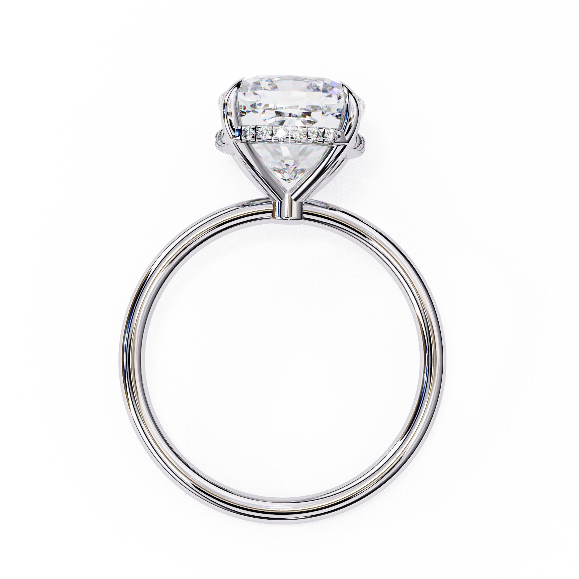 Enchanted Beauty Cushion Diamond Ring