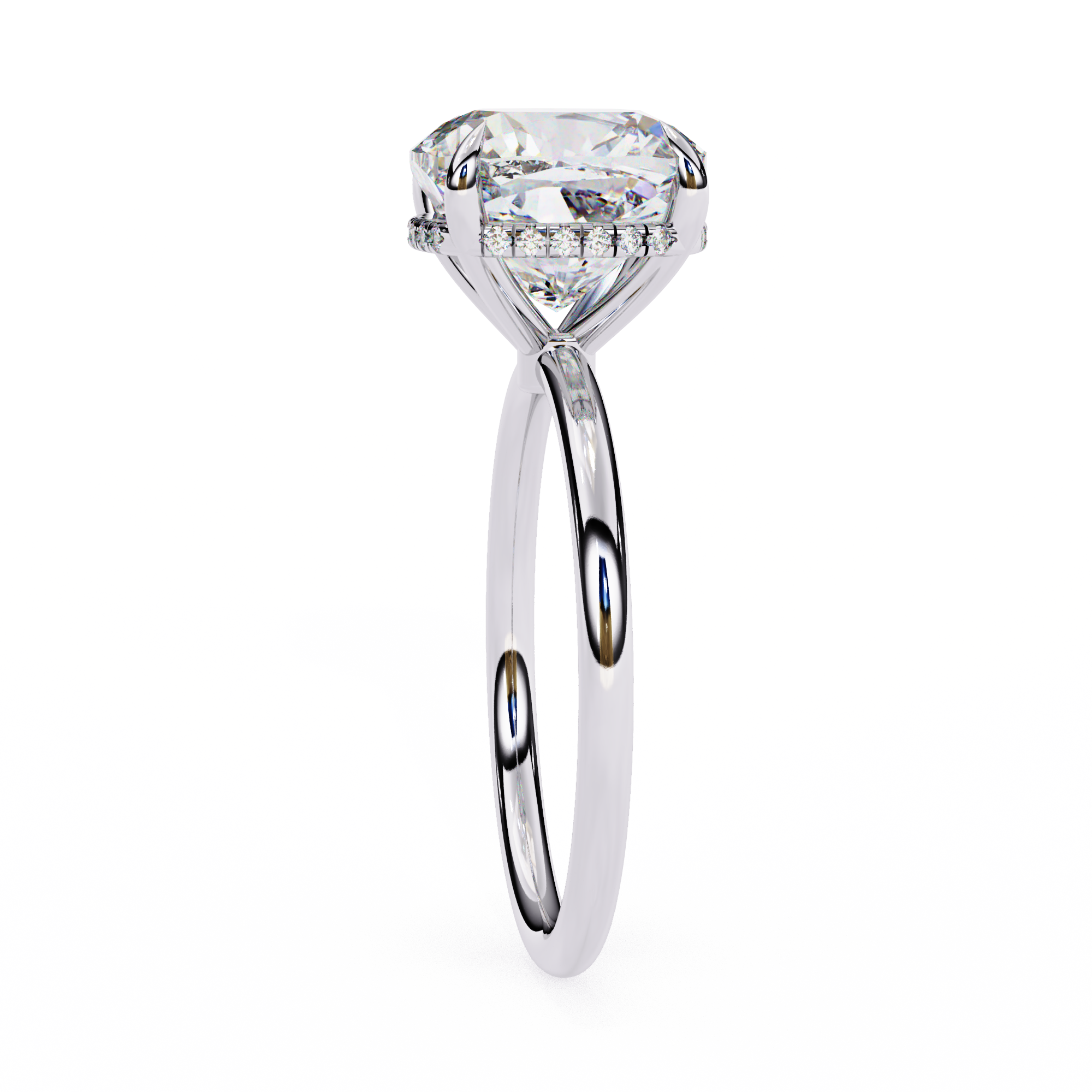 Enchanted Beauty Cushion Diamond Ring
