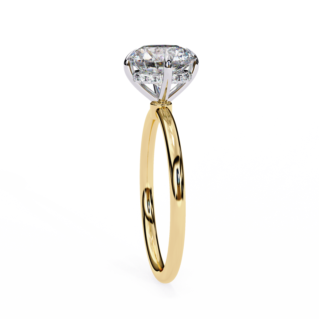 Dazzling Knot Diamond Ring