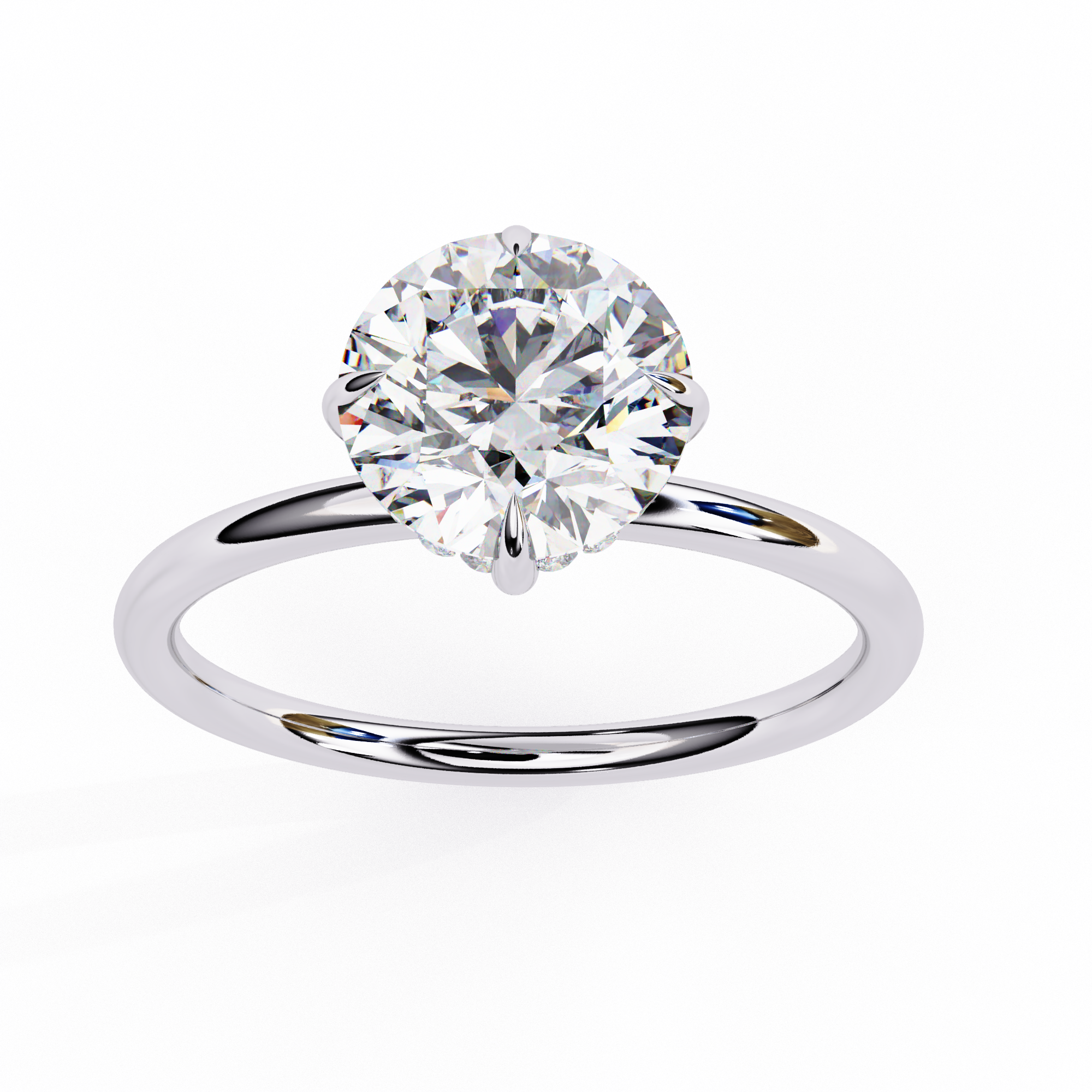 Dazzling Knot Diamond Ring