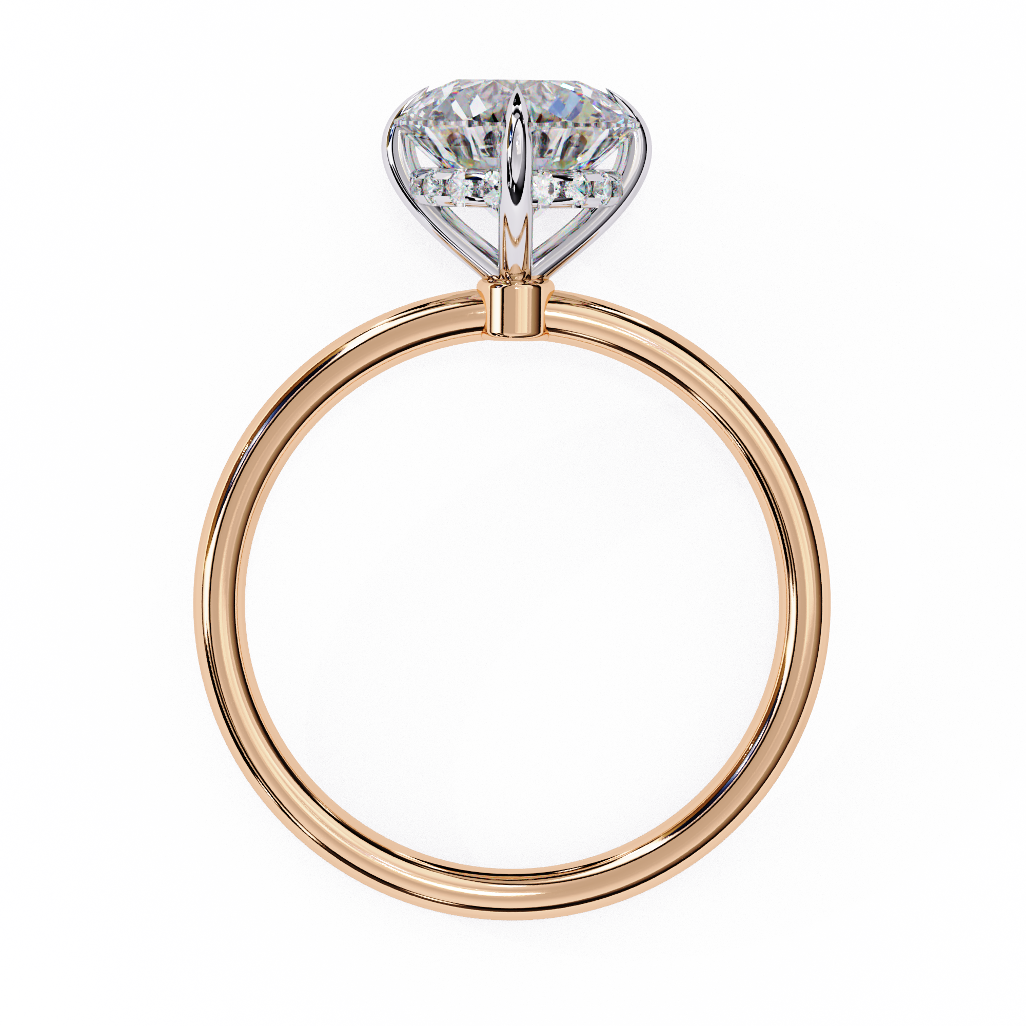 Dazzling Knot Diamond Ring