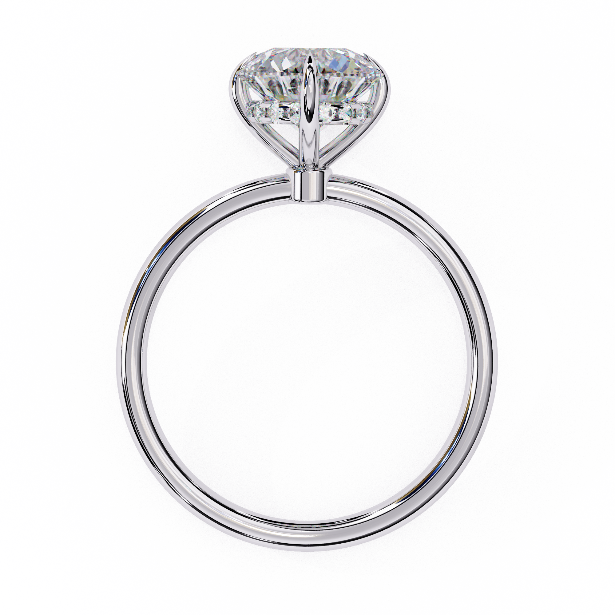 Dazzling Knot Diamond Ring