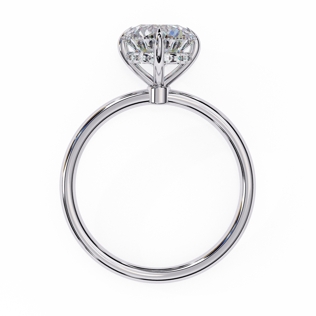 Dazzling Knot Diamond Ring