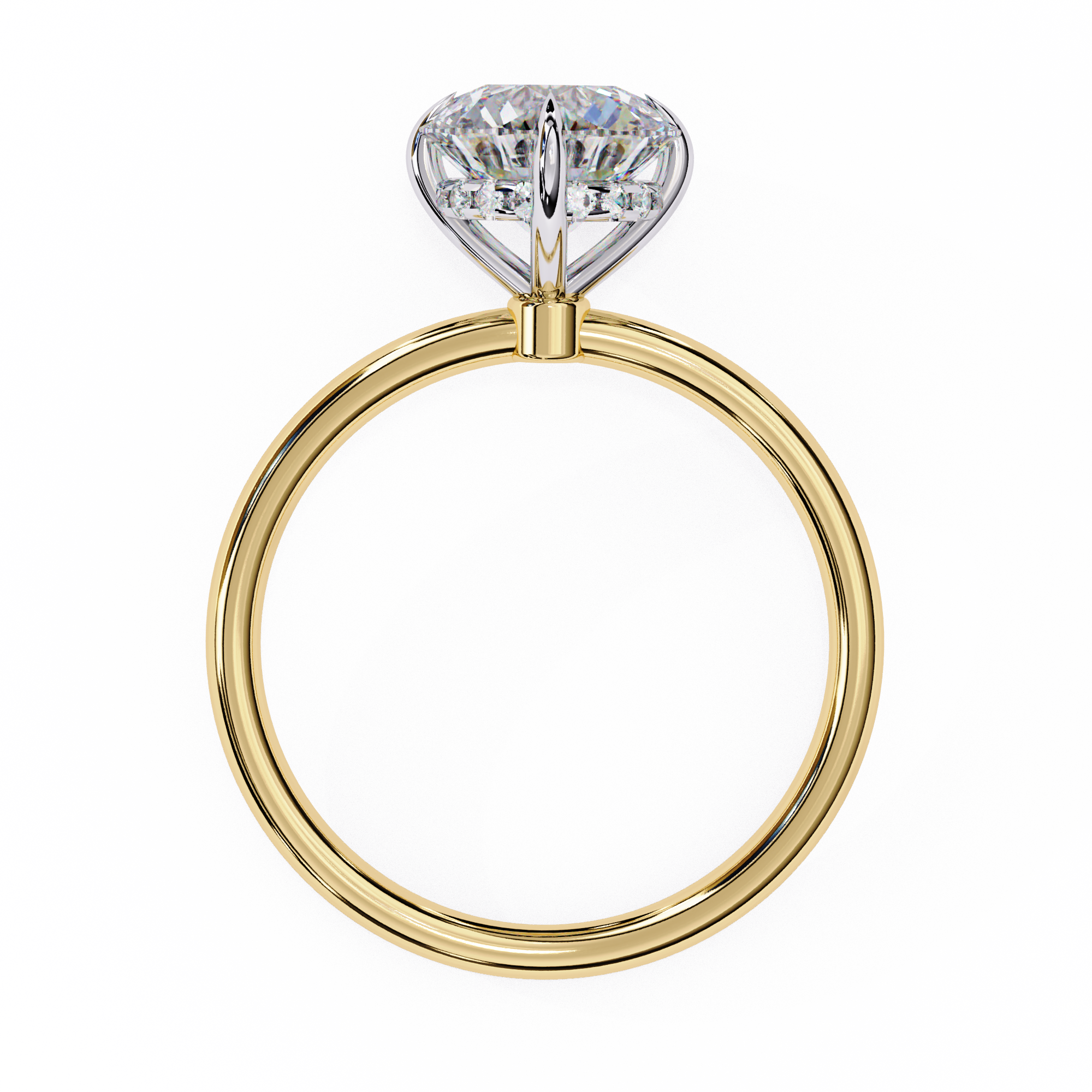 Dazzling Knot Diamond Ring