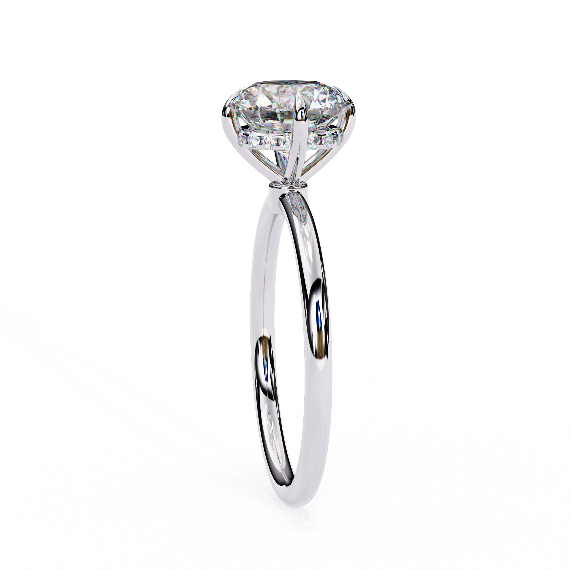 Dazzling Knot Diamond Ring