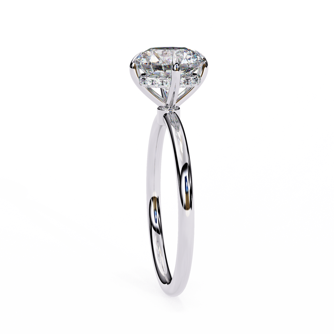 Dazzling Knot Diamond Ring