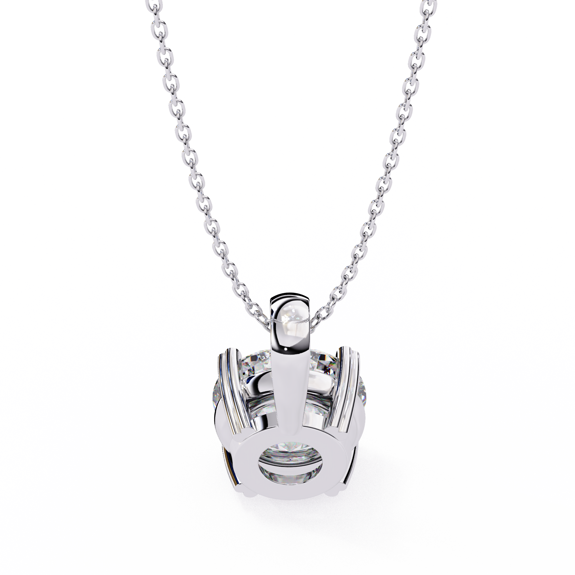 0.80 carat Lab grown Diamond pendant