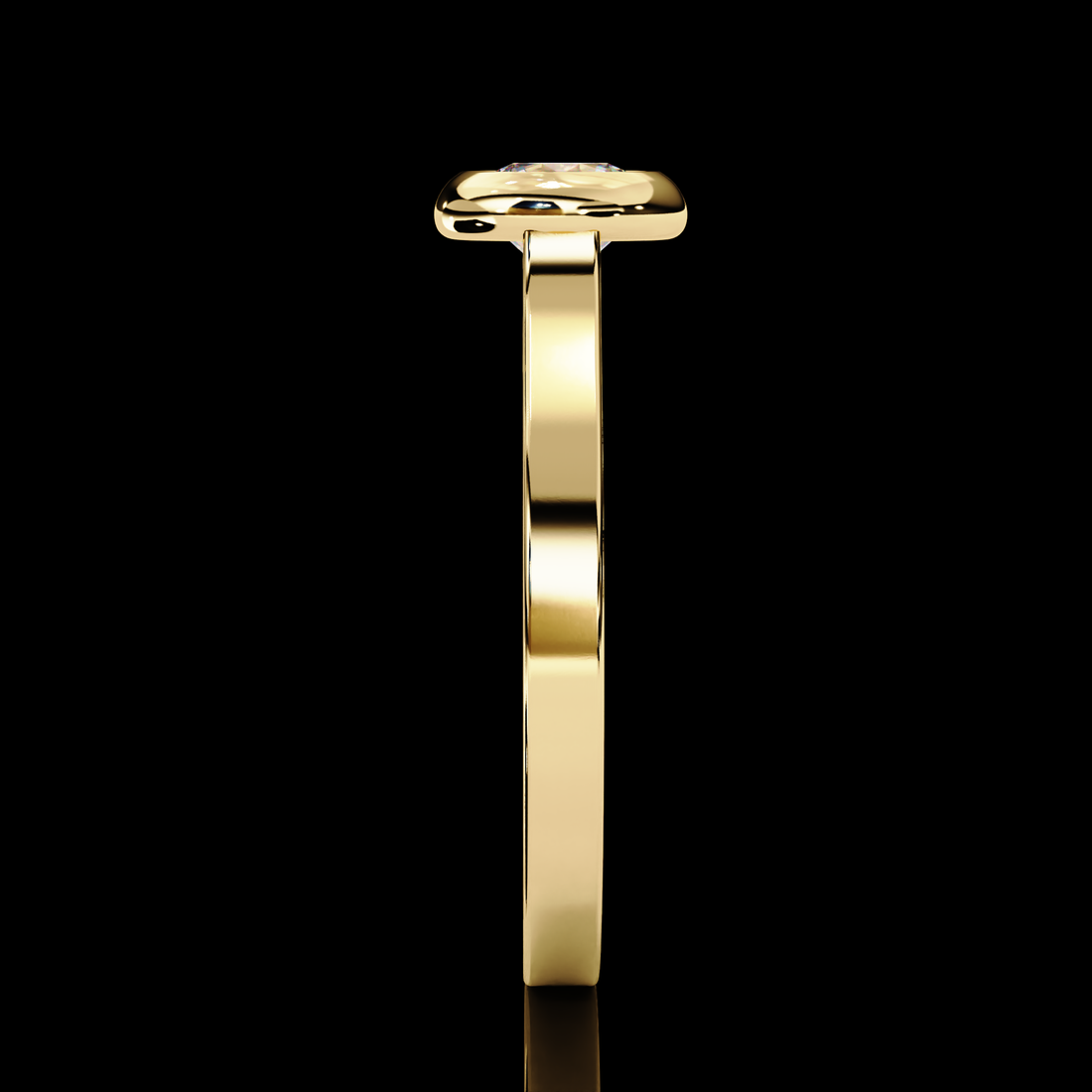 65 Cents Solitaire Diamond Ring