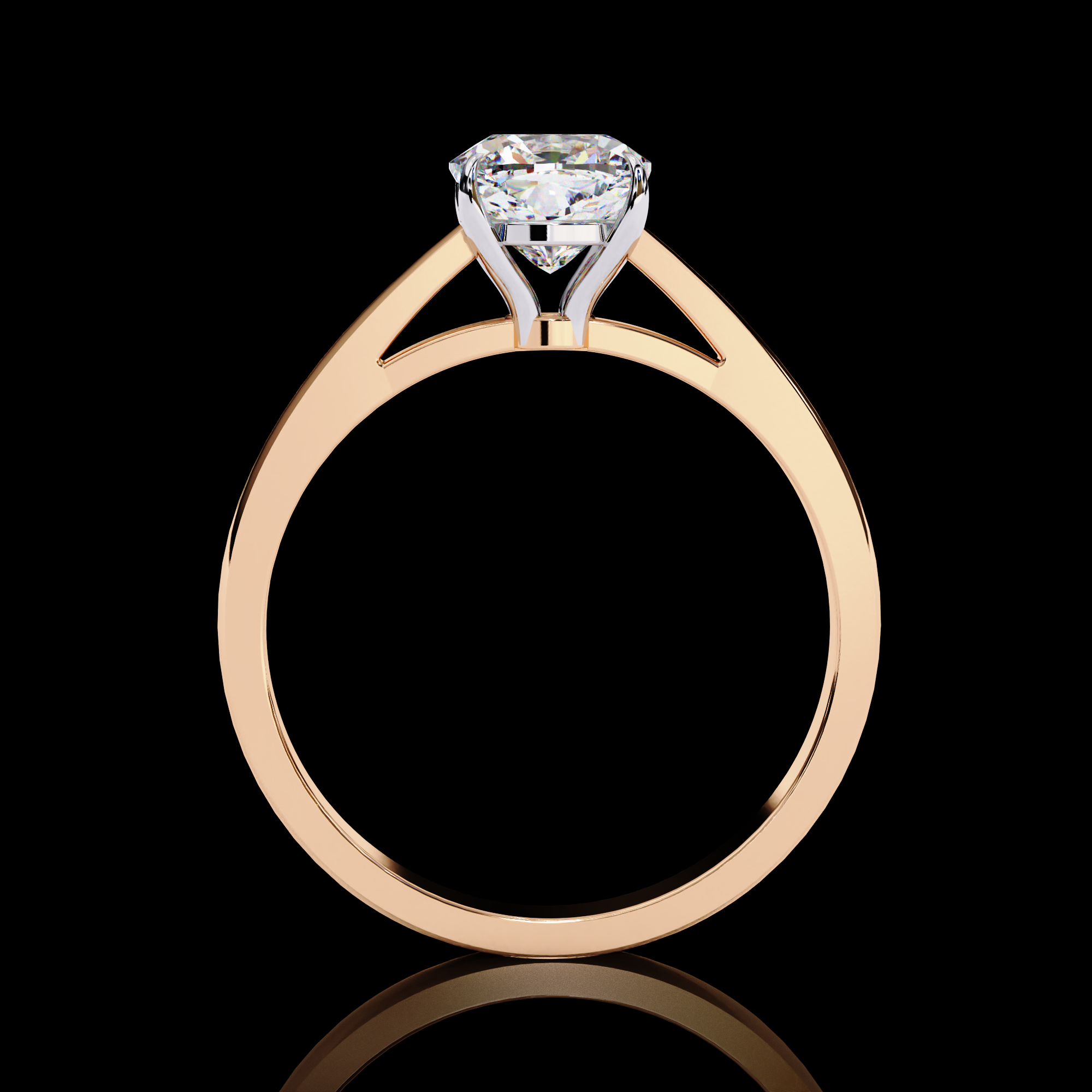 Cushion Lab Grown Diamond Ring