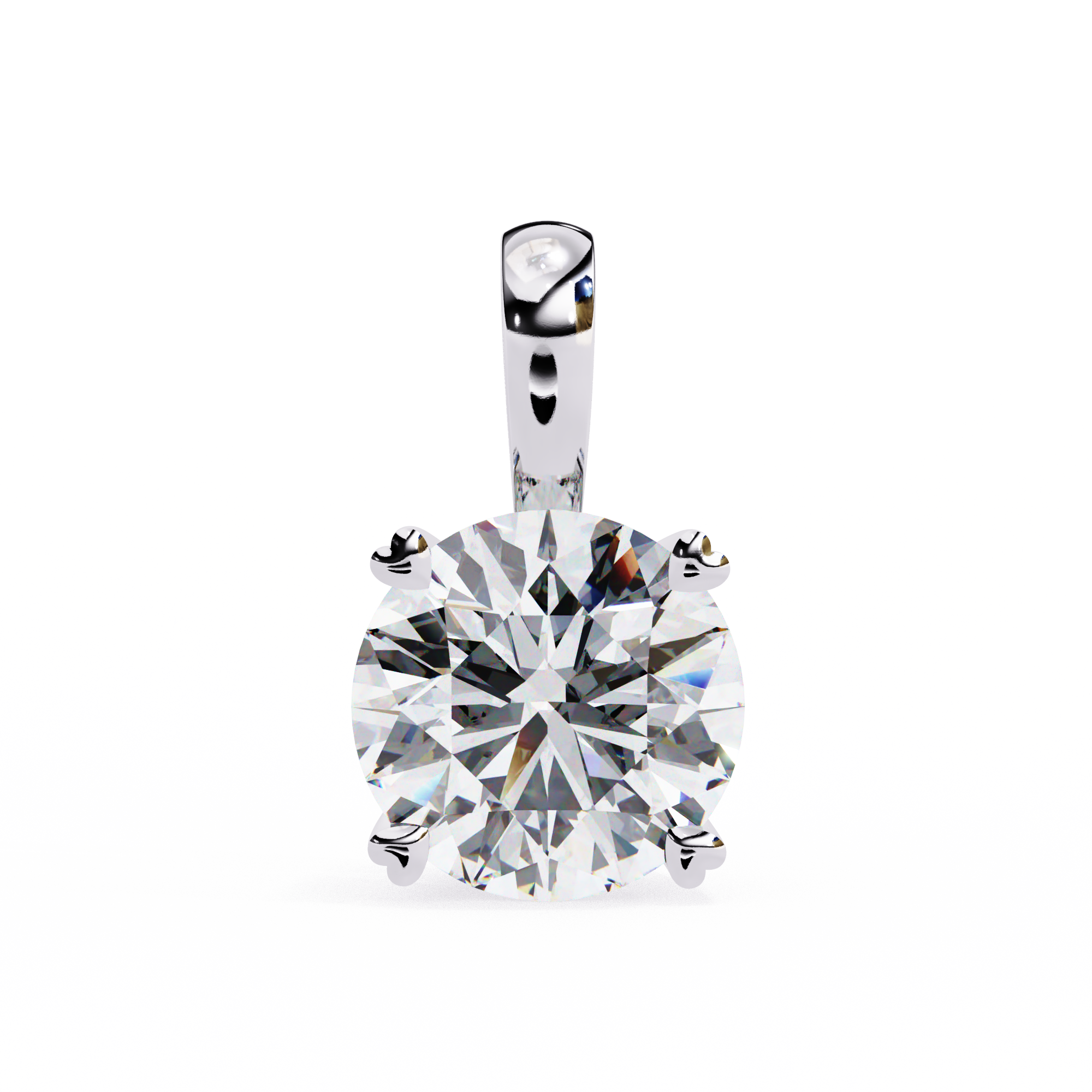 0.80 carat Lab grown Diamond pendant