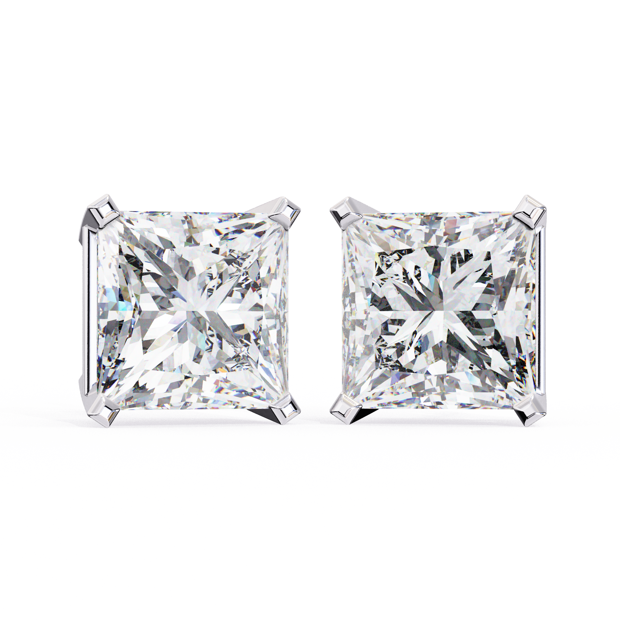 lab grown diamonds earrings
