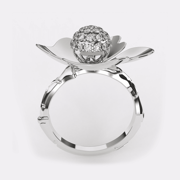 The Floral Diamond Ring