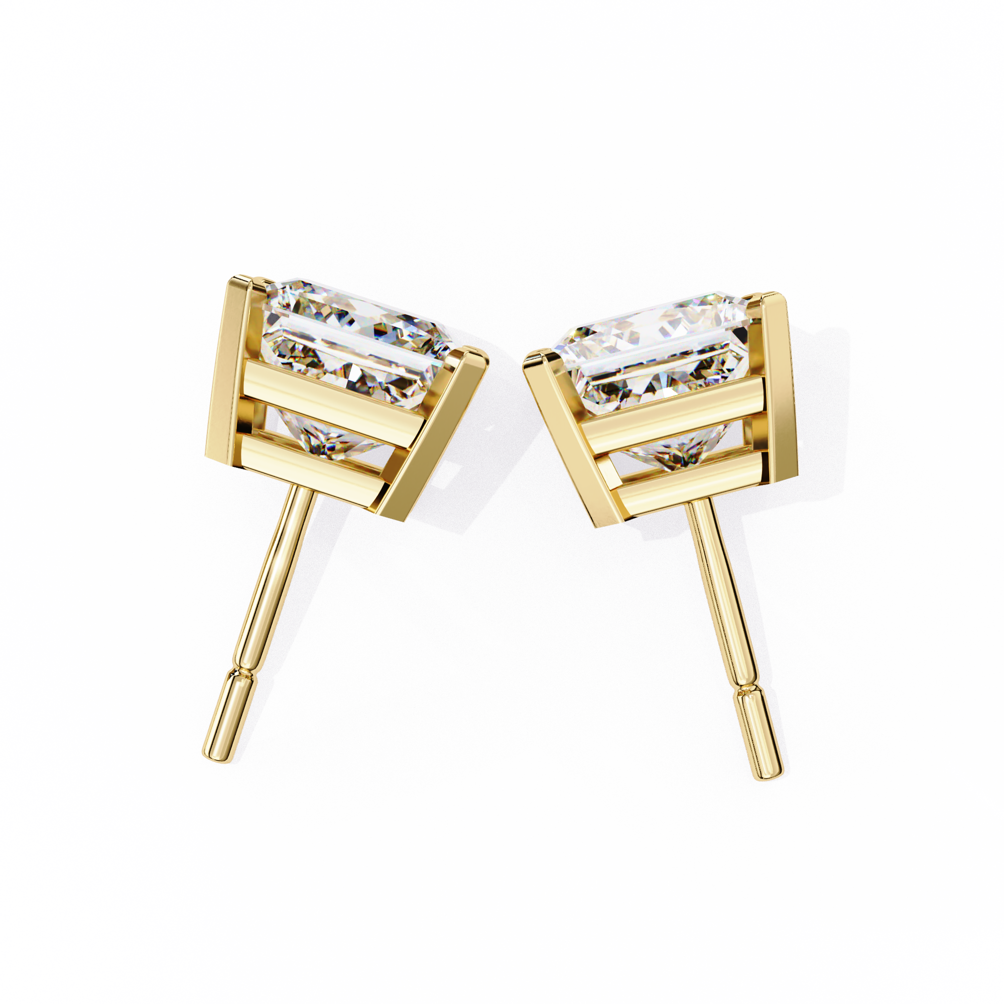 lab grown diamonds earrings