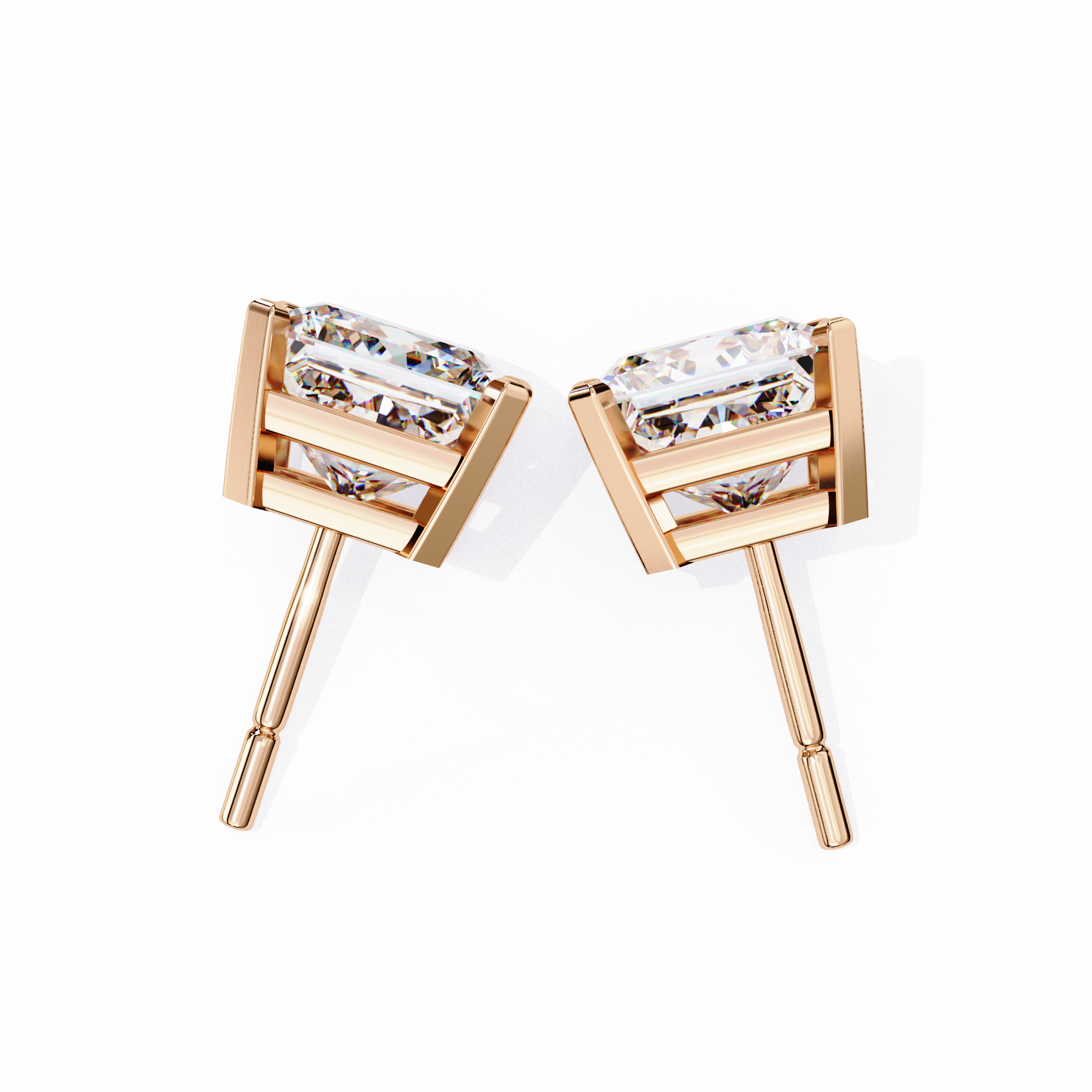 lab grown diamonds earrings