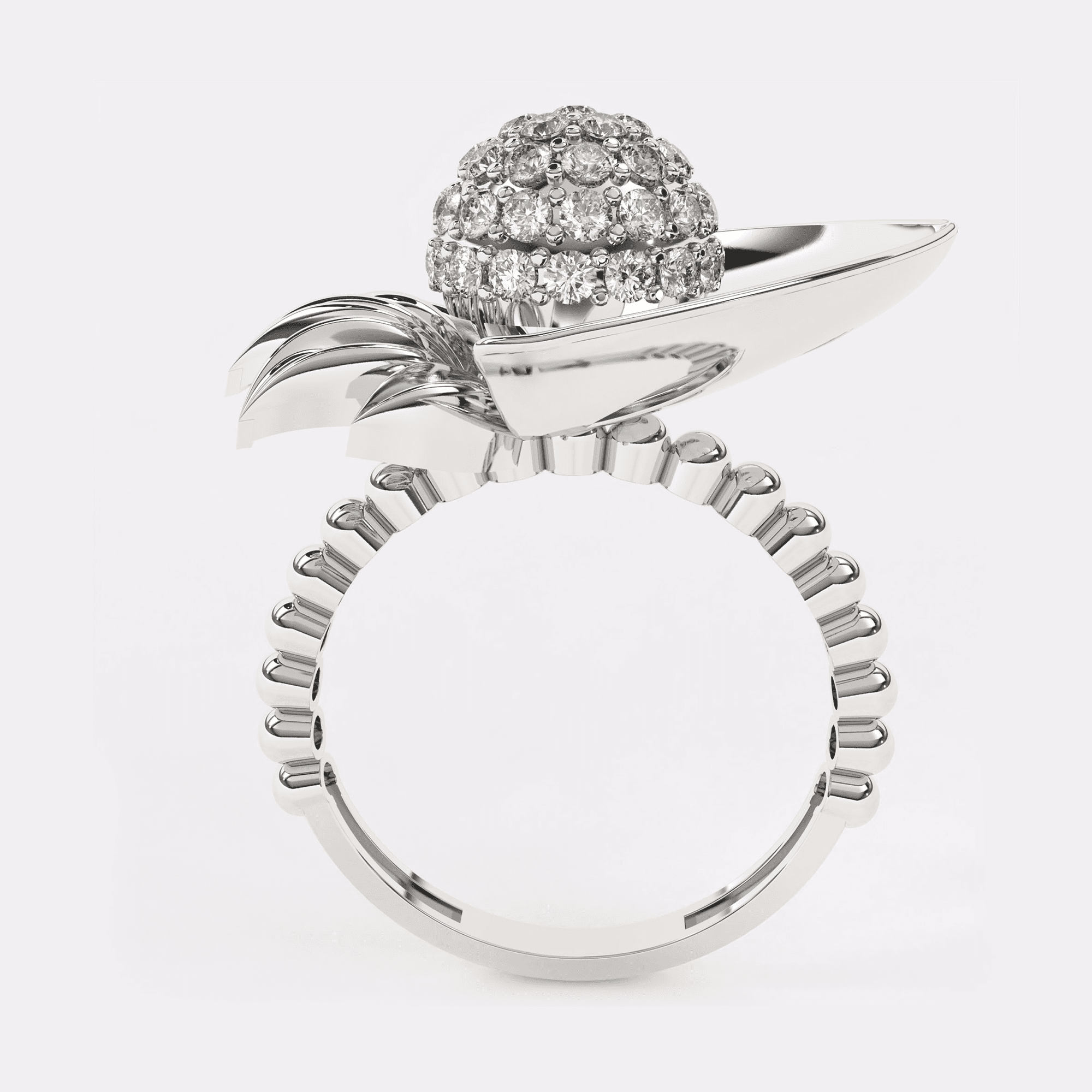 Italina Women's Fashion Diamond Ring