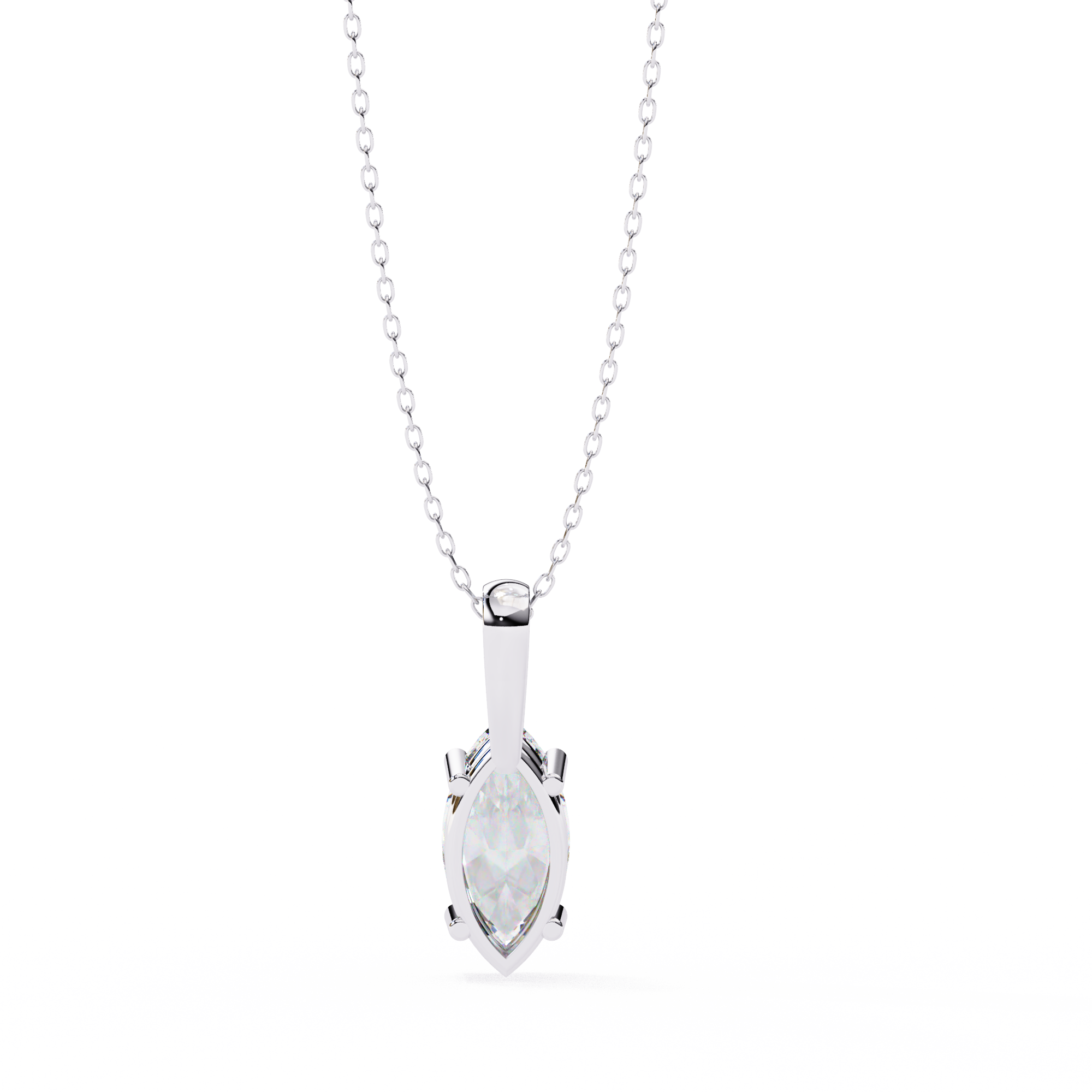 1 carat Marquise Diamond pendant