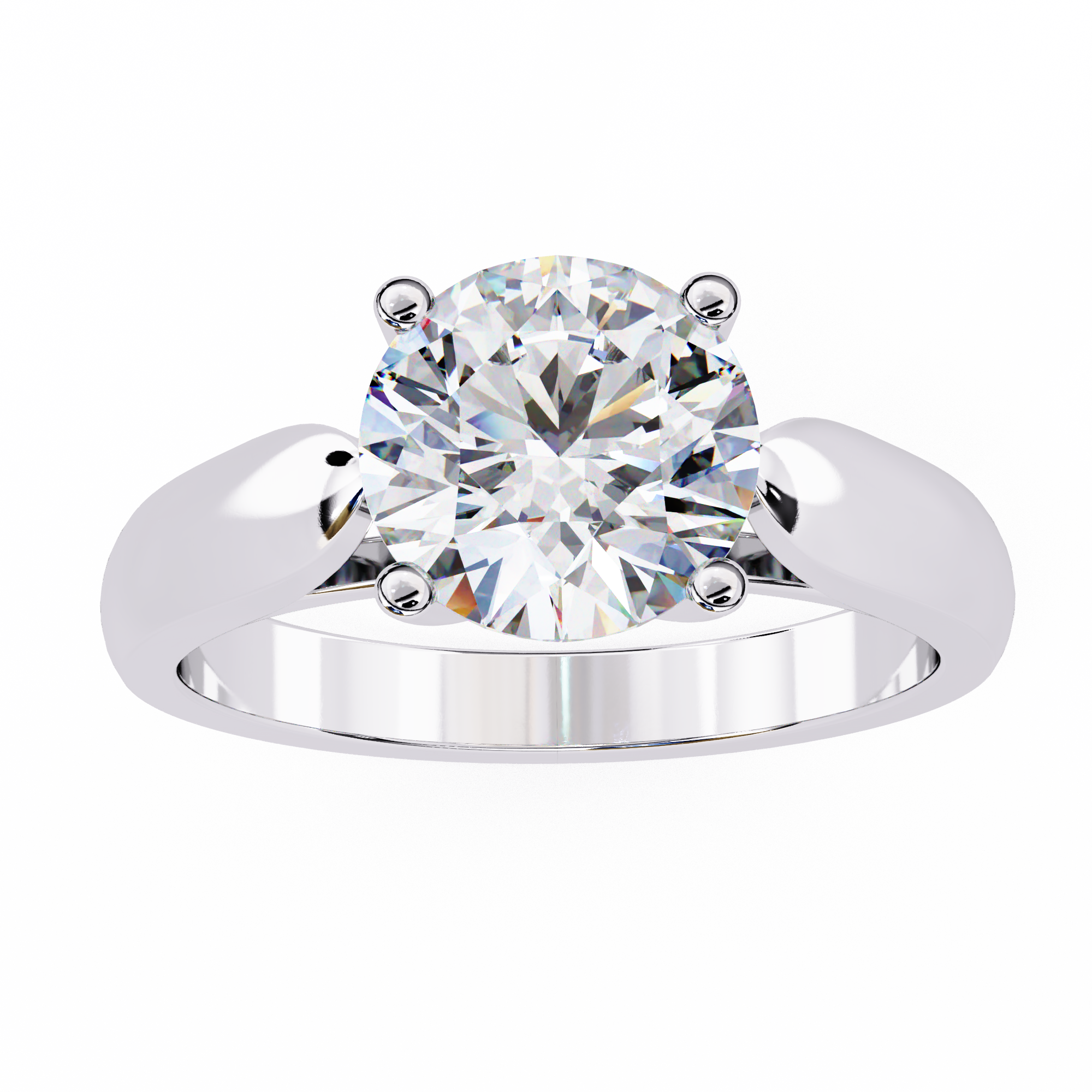 Eternal Bloom Round Diamond Ring