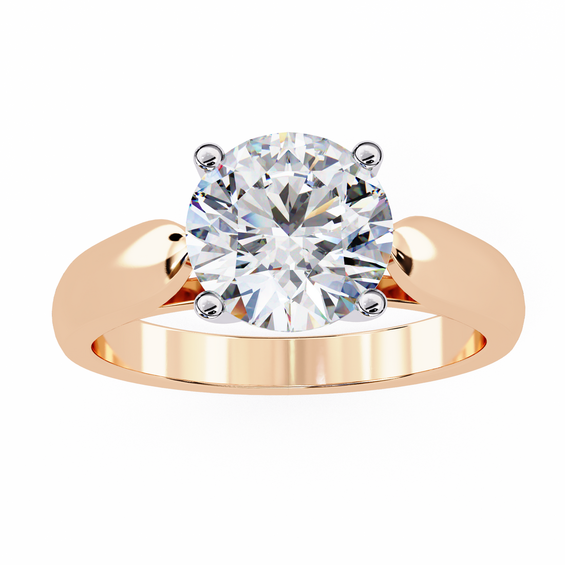 Eternal Bloom Round Diamond Ring