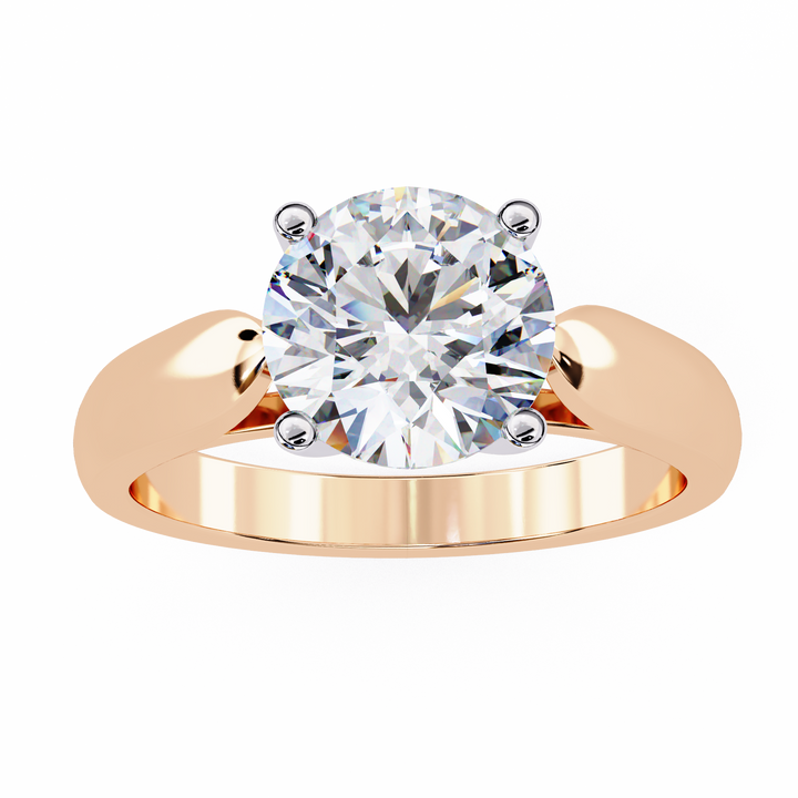 Eternal Bloom Round Diamond Ring