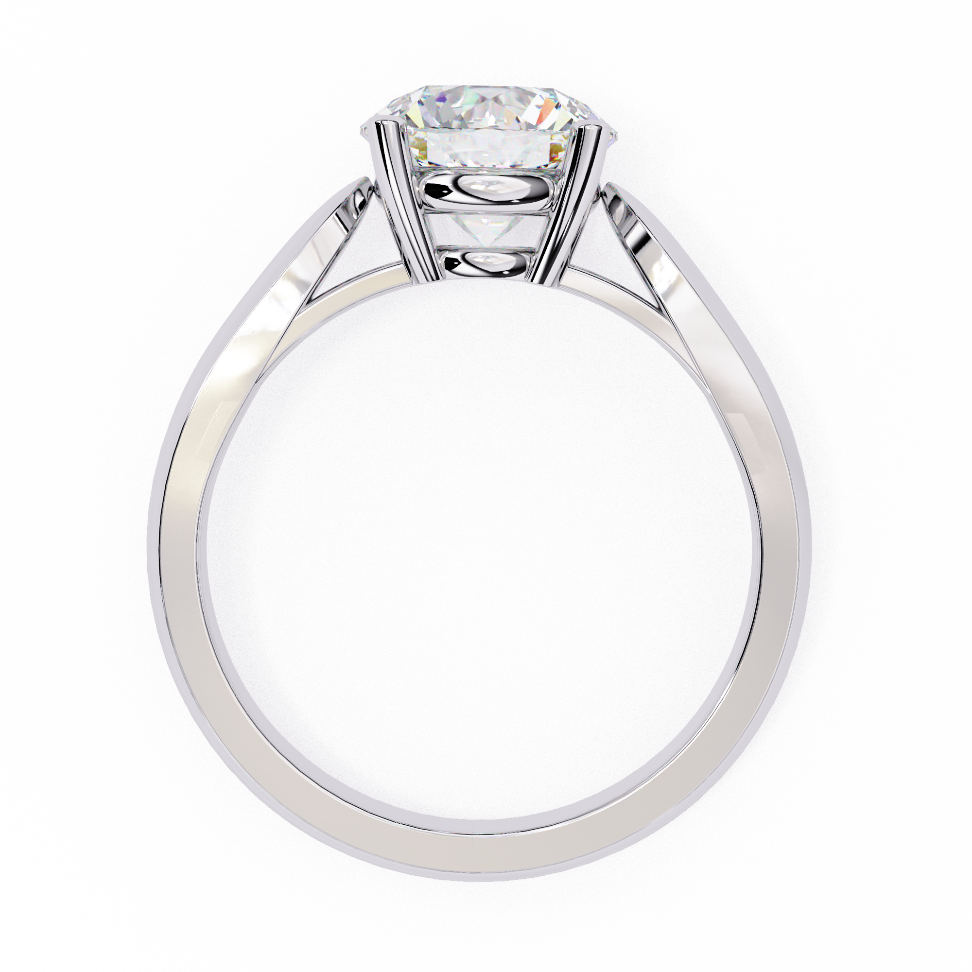 Eternal Bloom Round Diamond Ring
