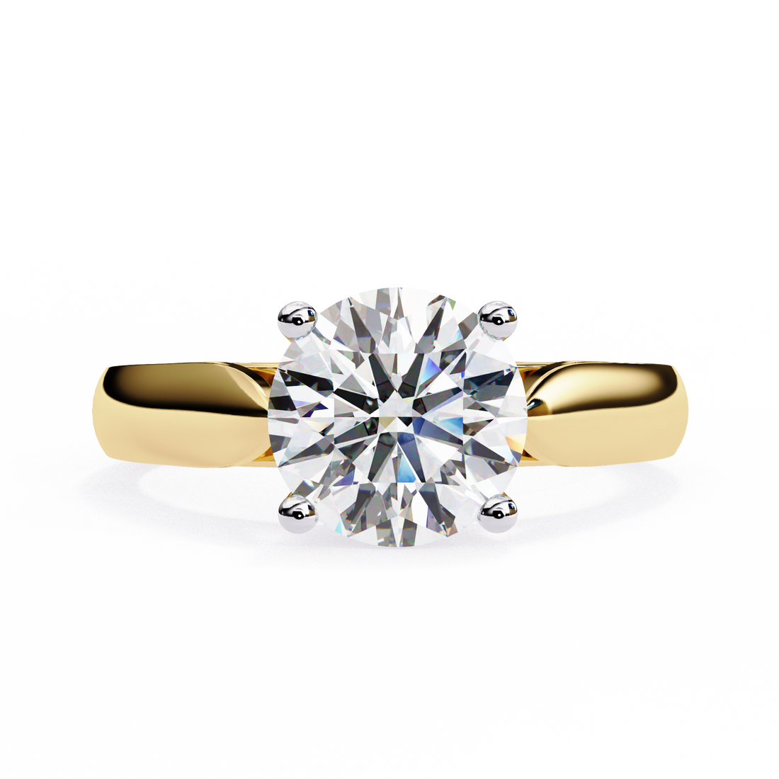 Eternal Bloom Round Diamond Ring