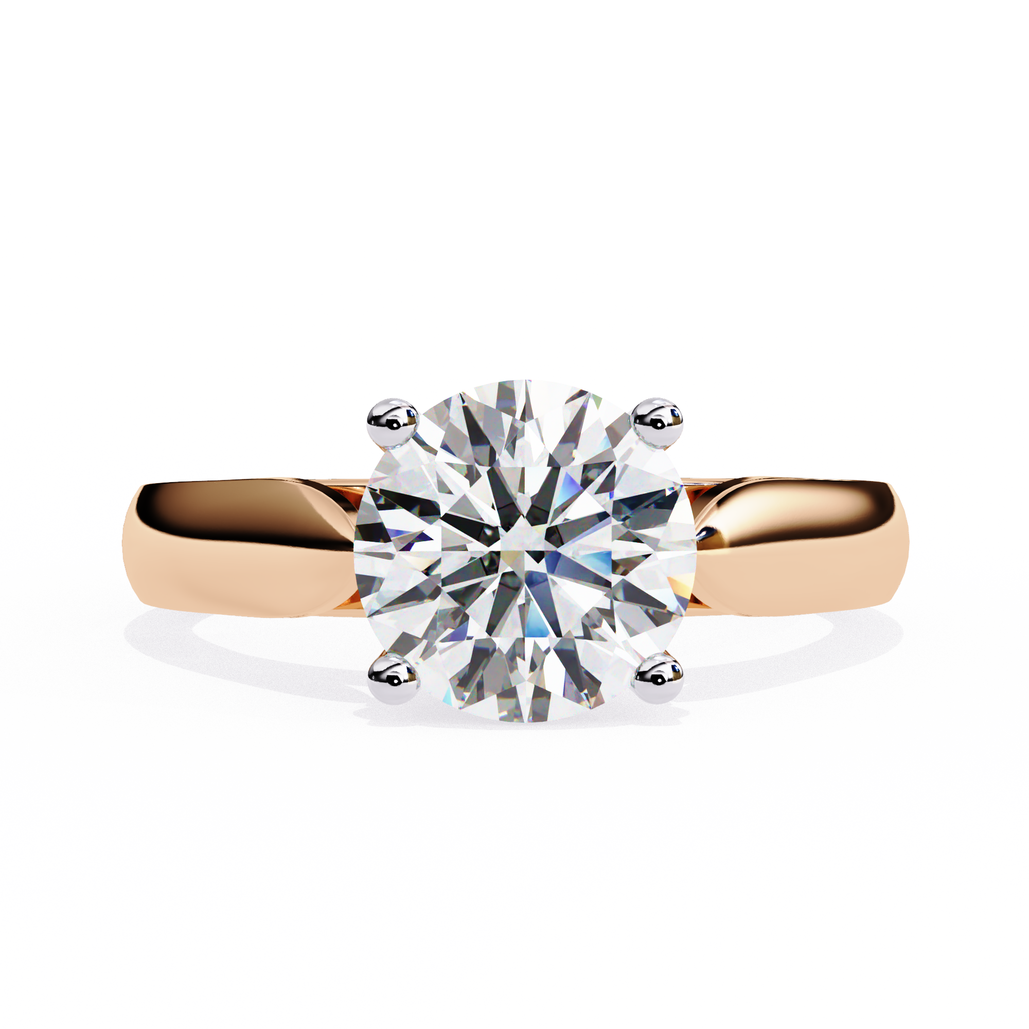 Eternal Bloom Round Diamond Ring