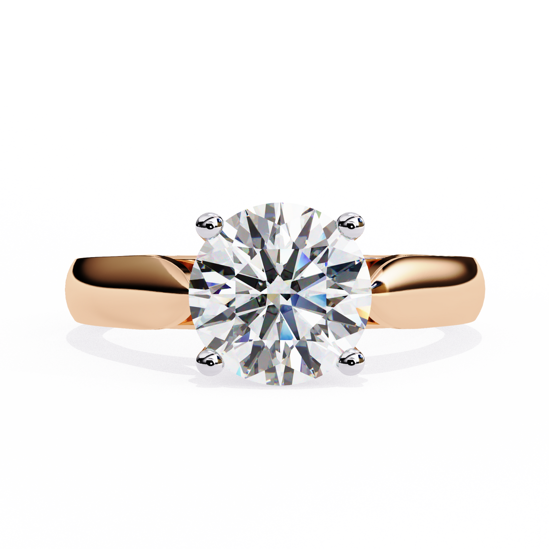 Eternal Bloom Round Diamond Ring