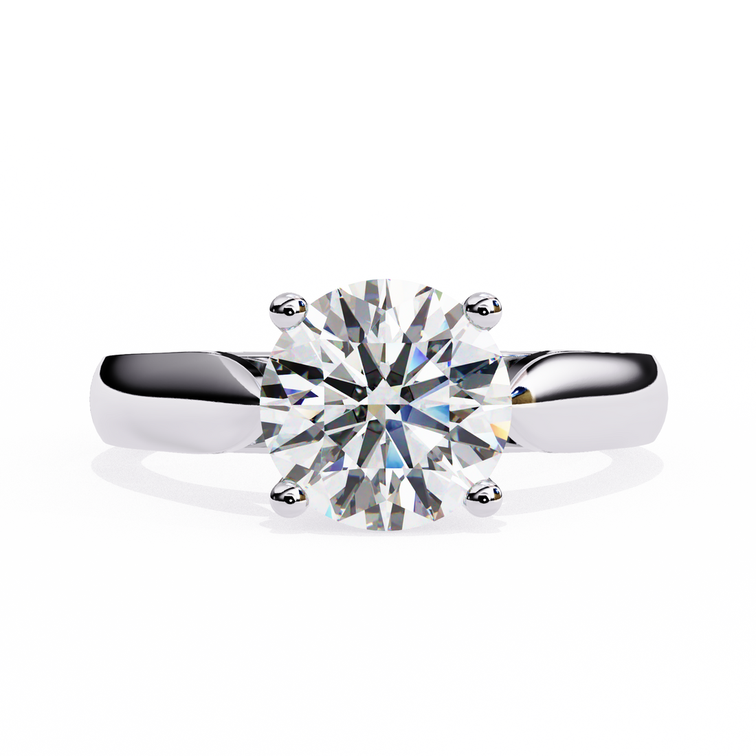 Eternal Bloom Round Diamond Ring