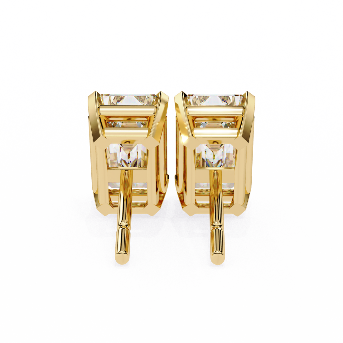 2.40 Carats Classic Emerald  Studs