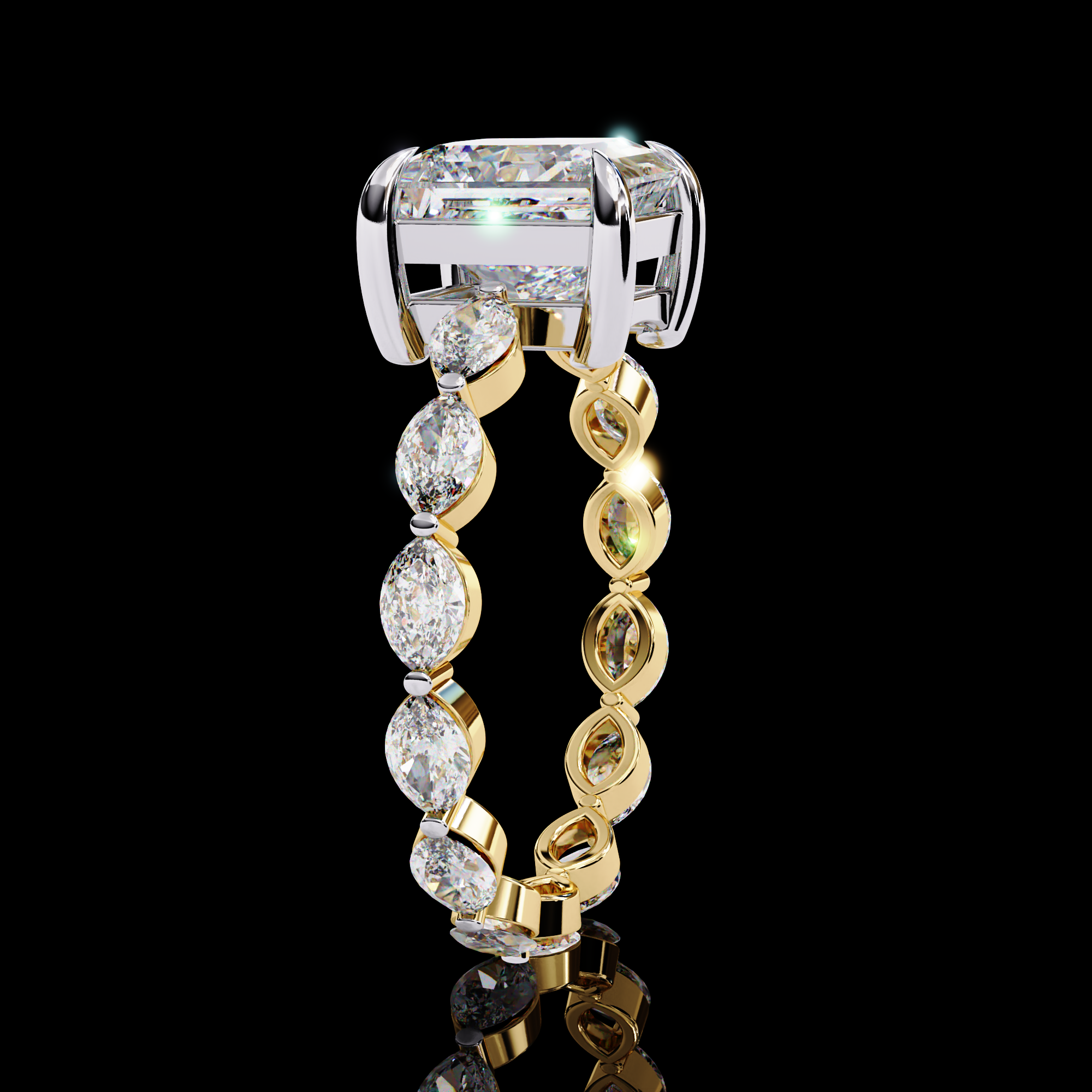 Lab Grown Solitaire Diamond Ring