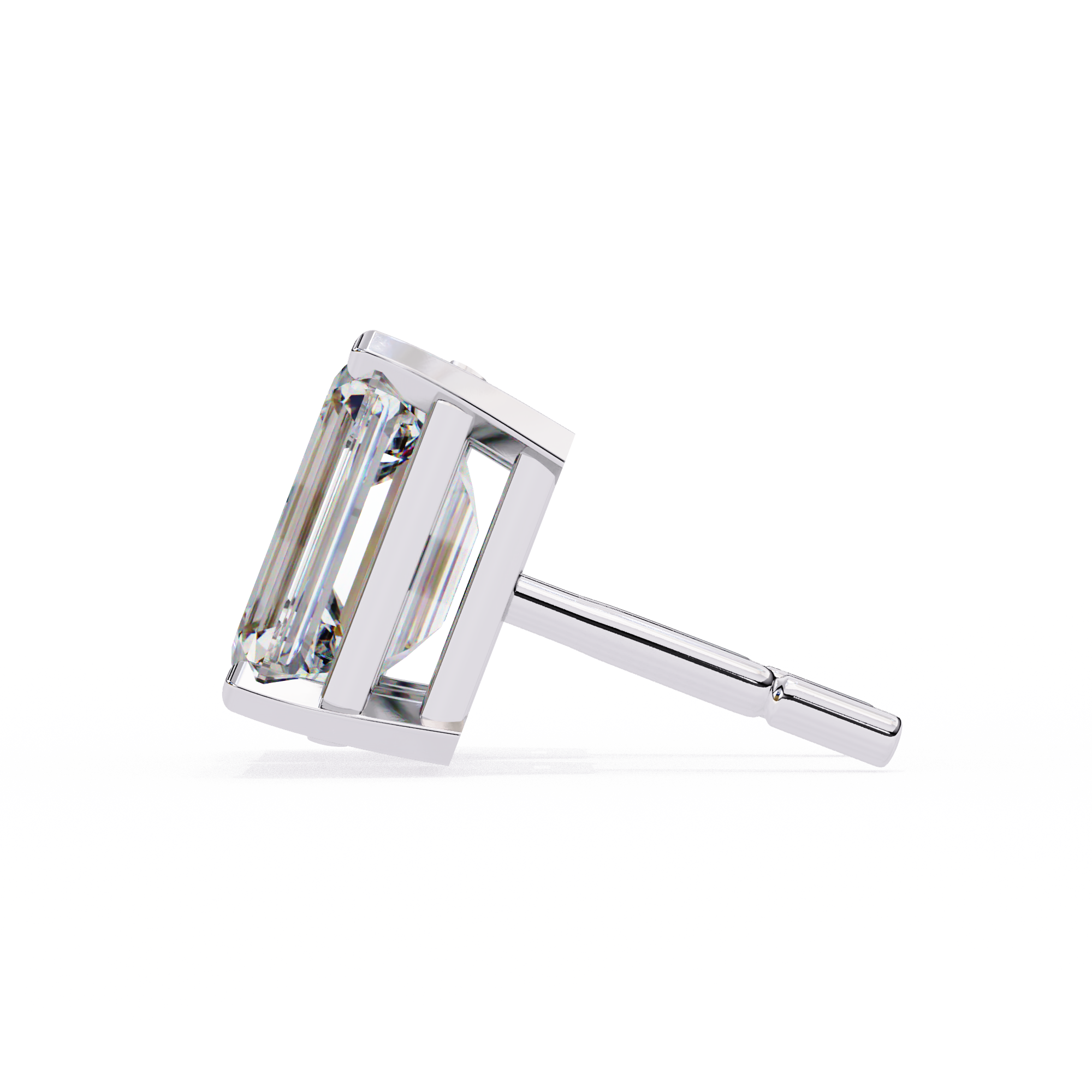 2.40 Carats Classic Emerald  Studs