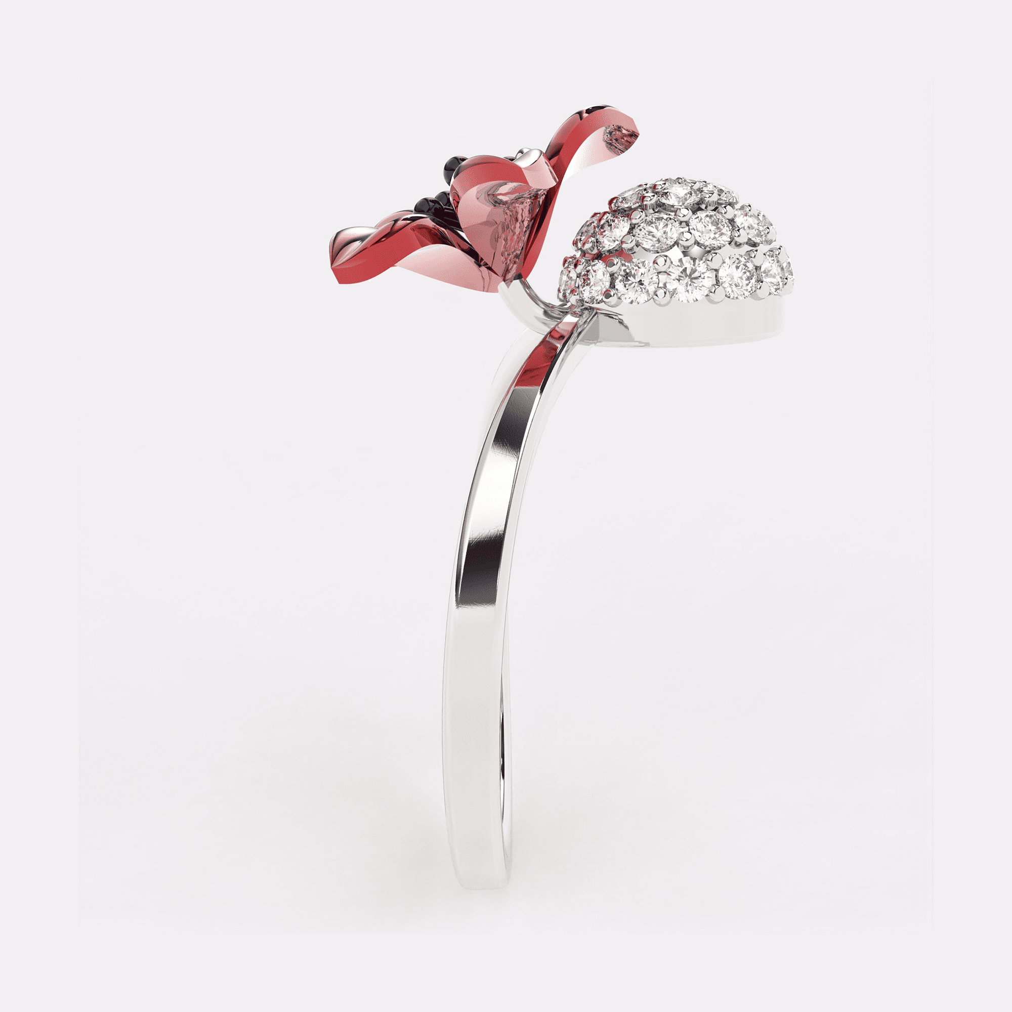 Blooming Elegance Diamond Ring