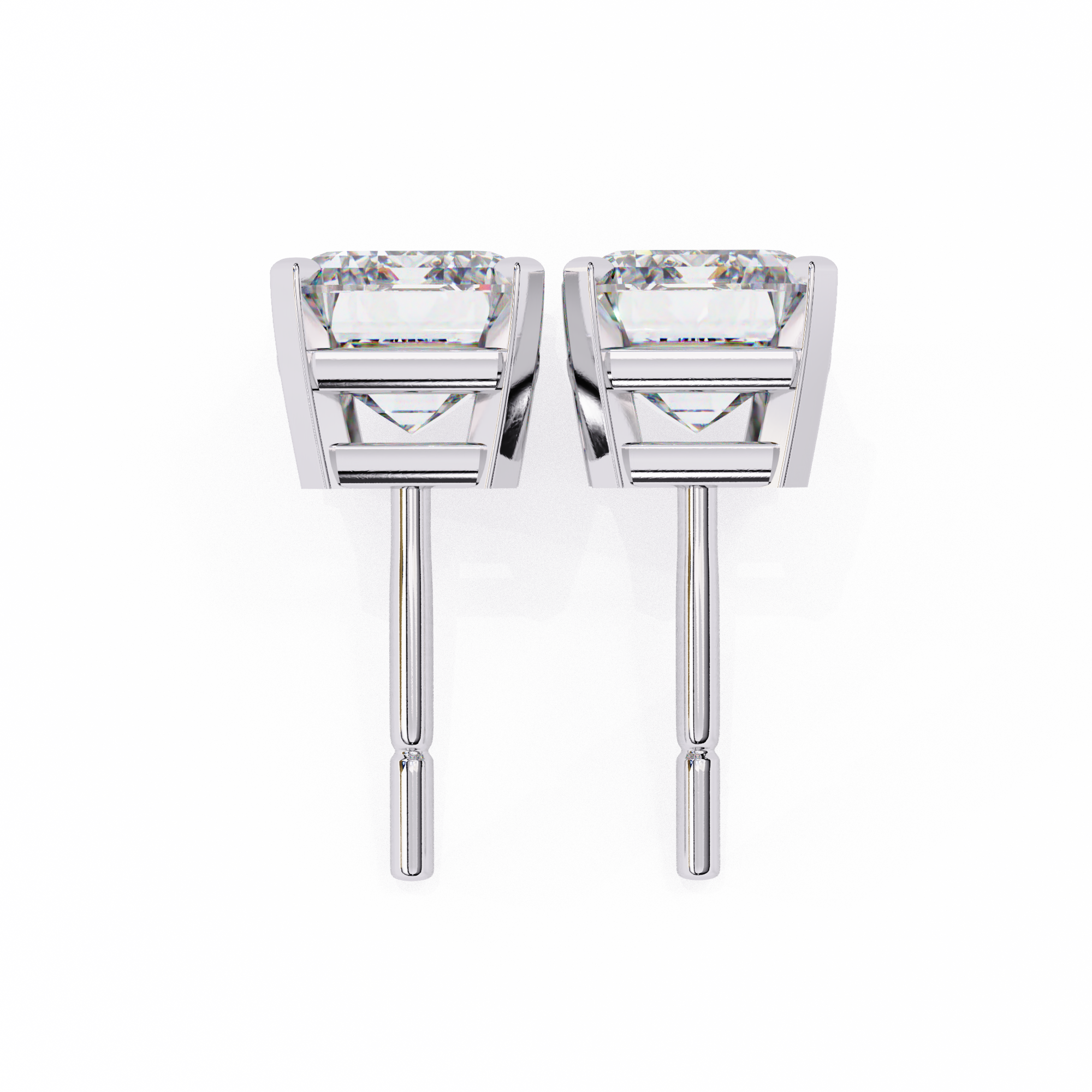 2.40 Carats Classic Emerald  Studs
