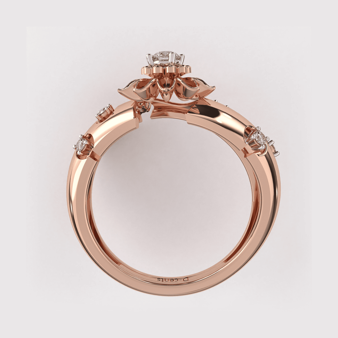 The Glorious Floral Diamond Ring