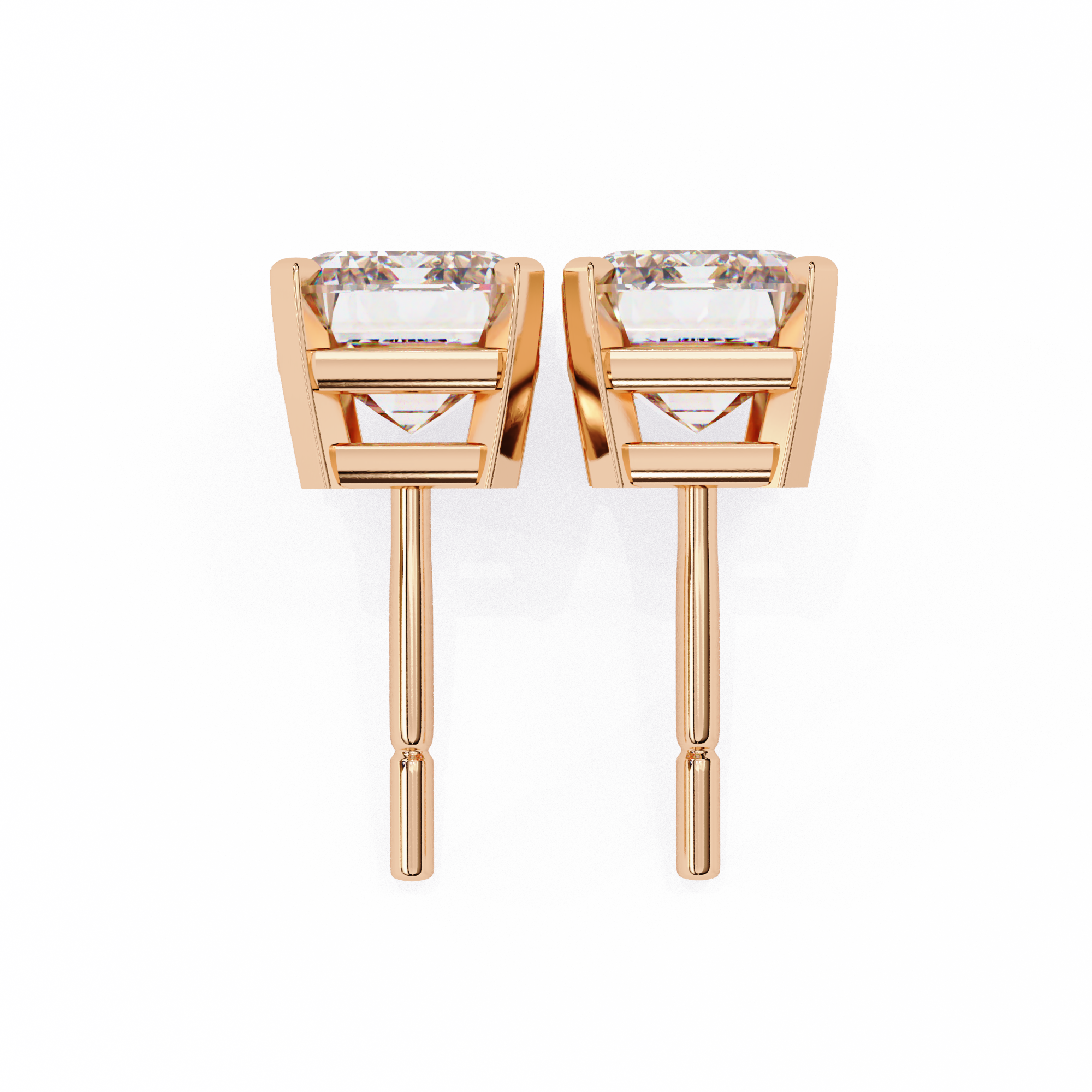2.40 Carats Classic Emerald  Studs