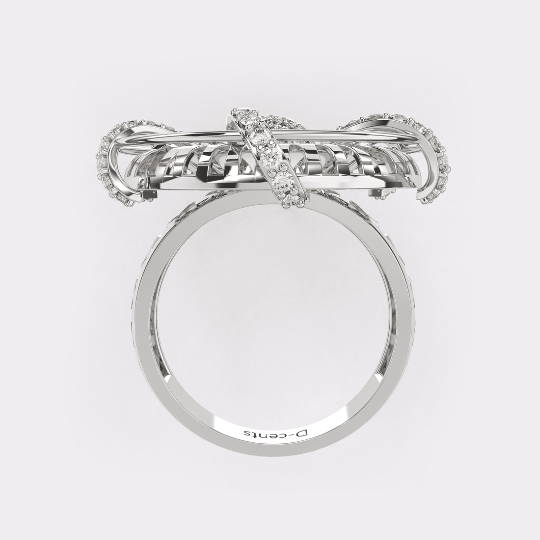 Blazing Bright Diamond Ring