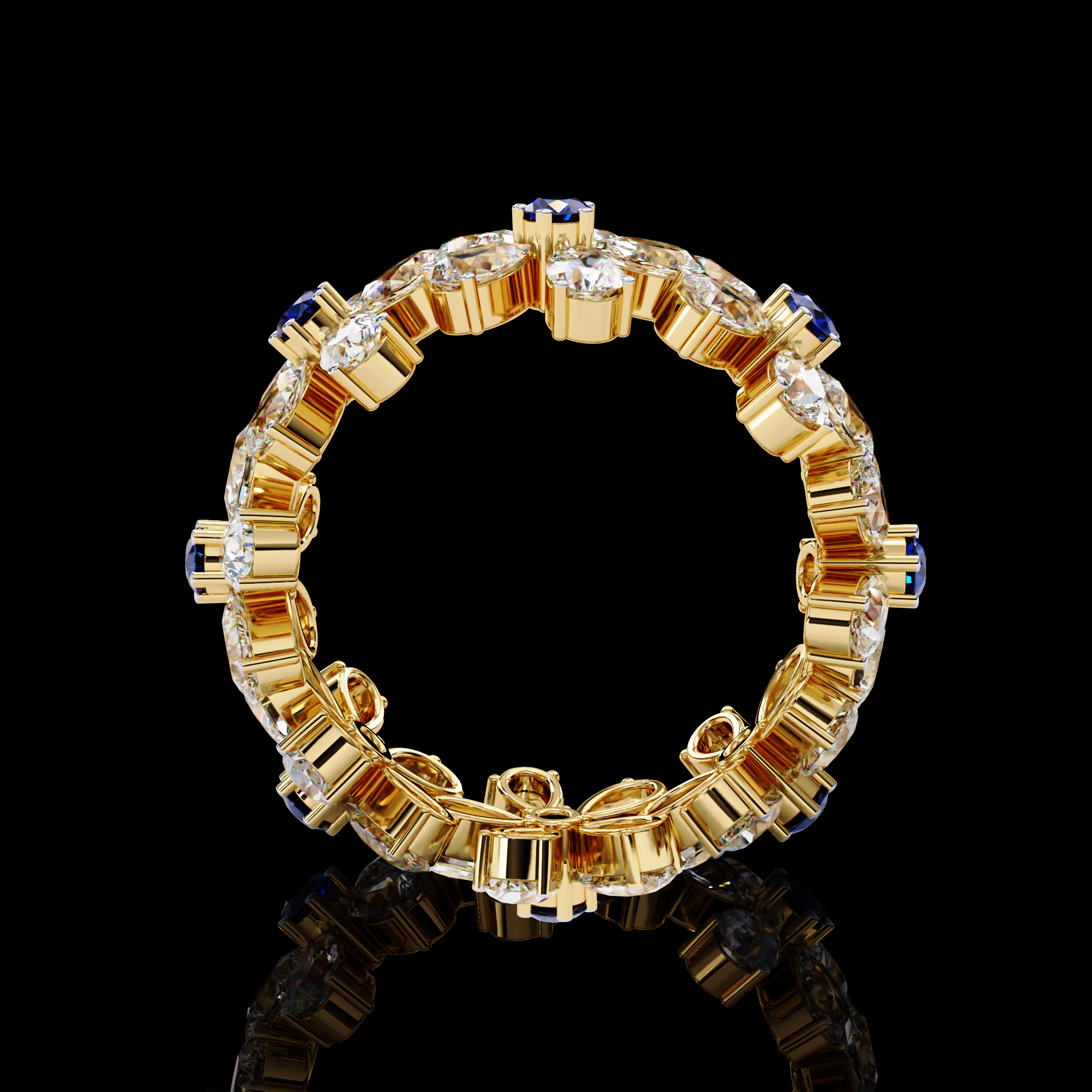 Flawless Diamond Ring, Flawless Flower Diamond Ring