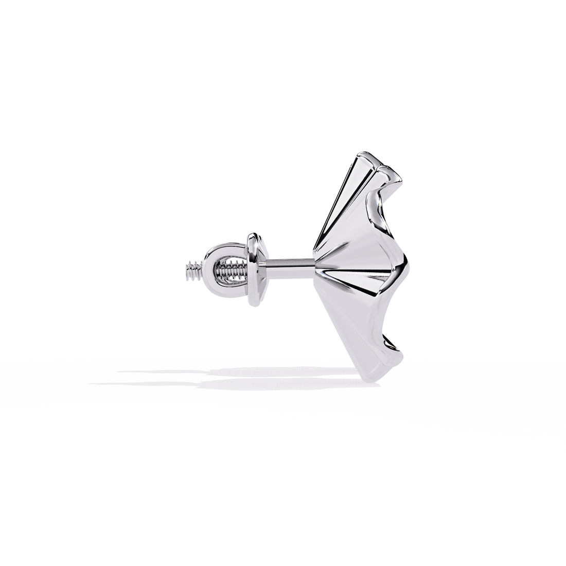 925 Silver Blooming Lab Grown diamond studs