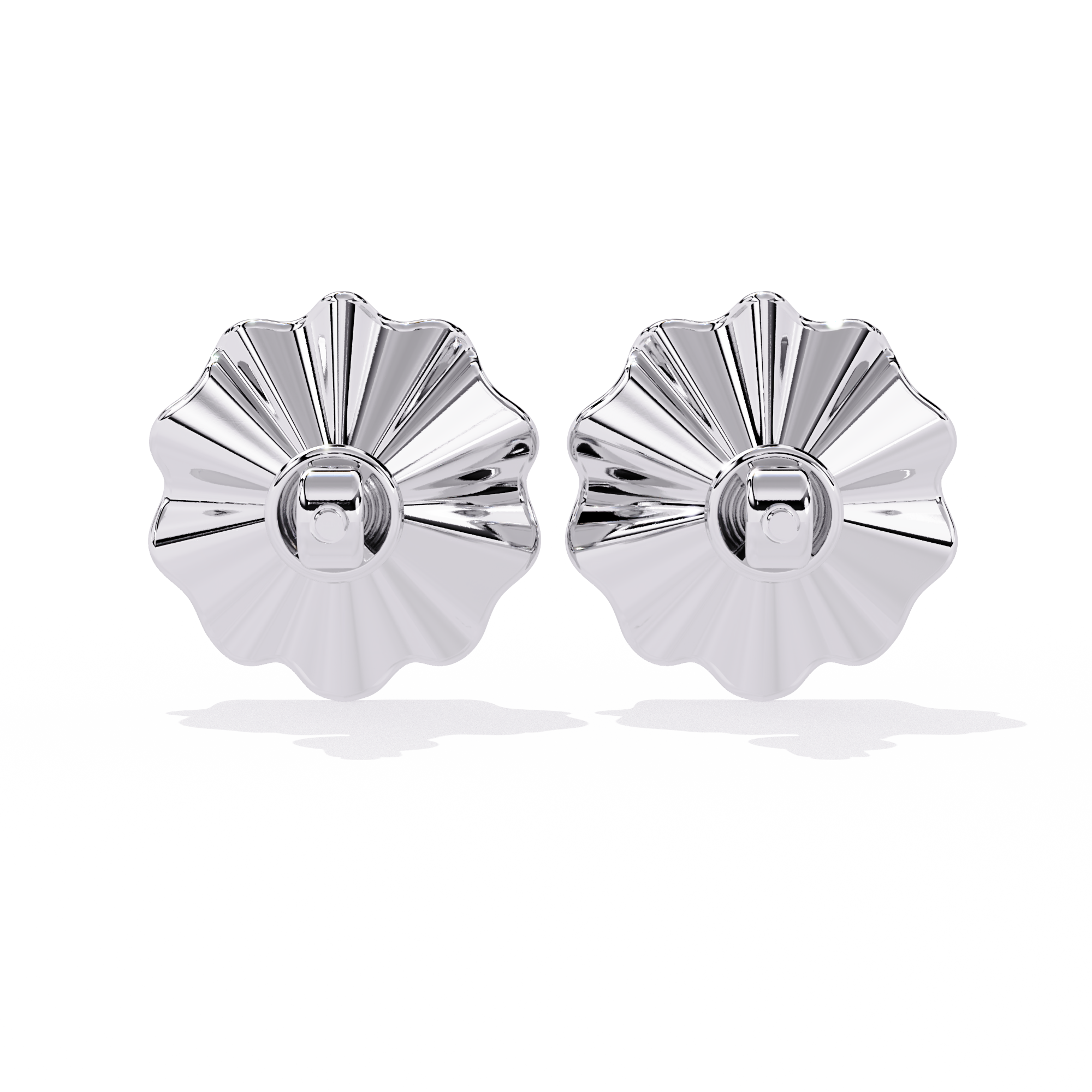 925 Silver Blooming Lab Grown diamond studs
